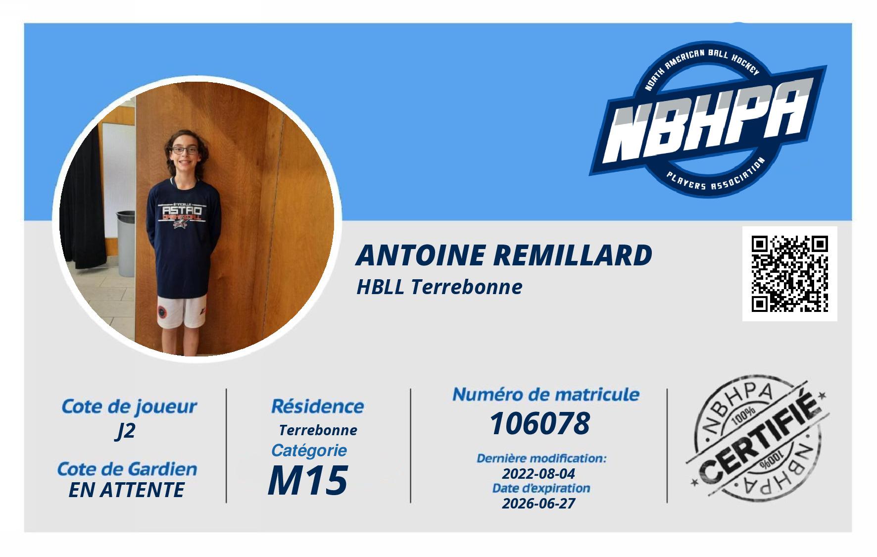 Antoine Remillard