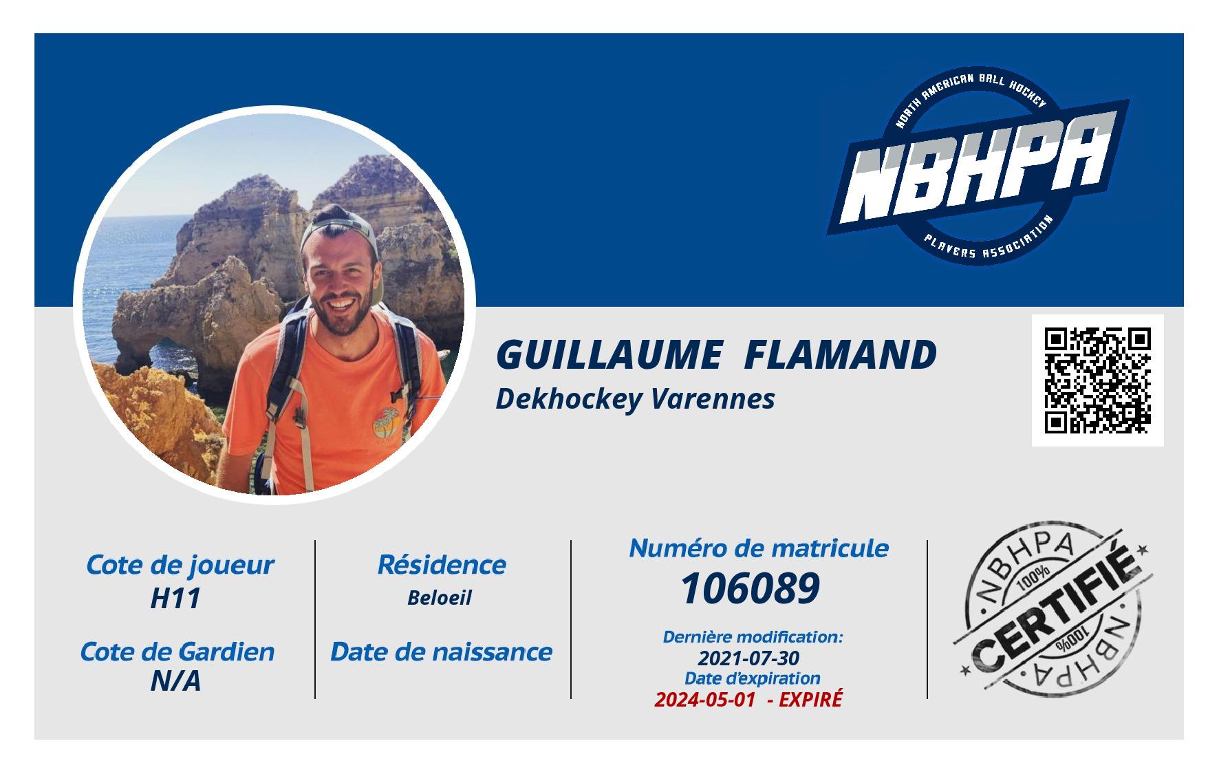 Guillaume  Flamand 