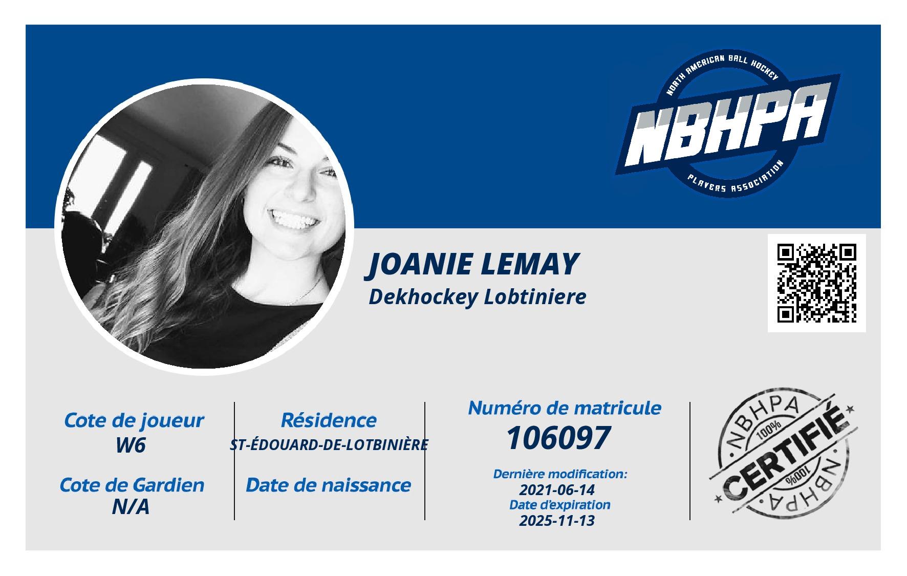 Joanie Lemay