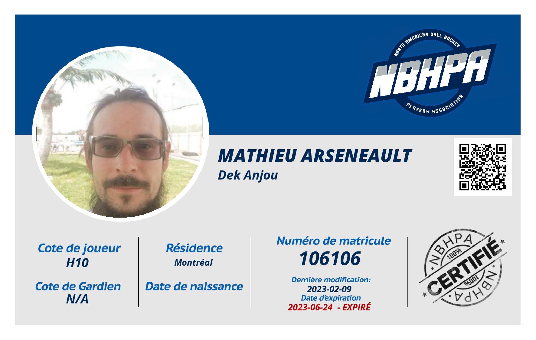 Mathieu Arseneault