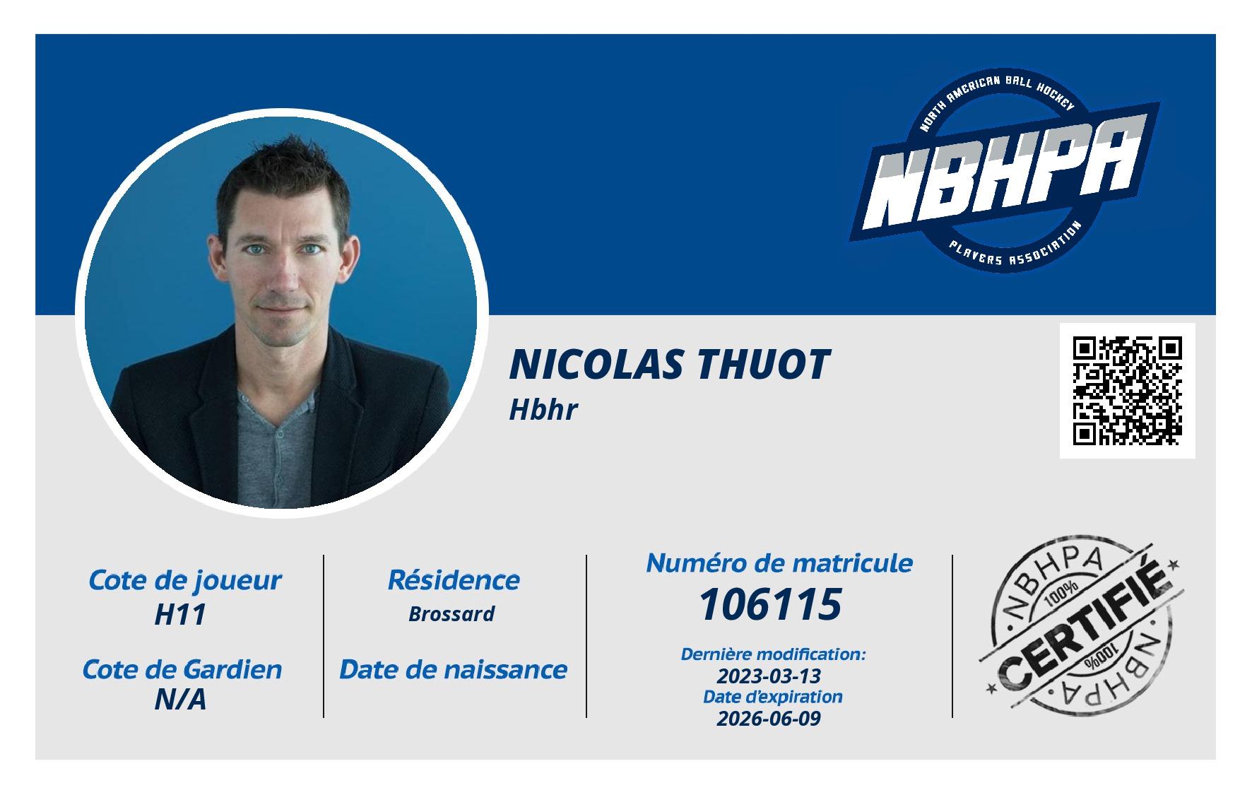 Nicolas Thuot