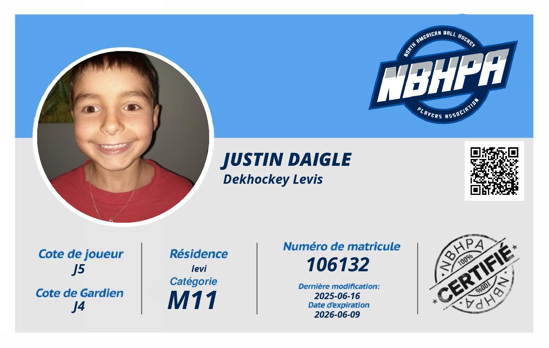 Justin Daigle