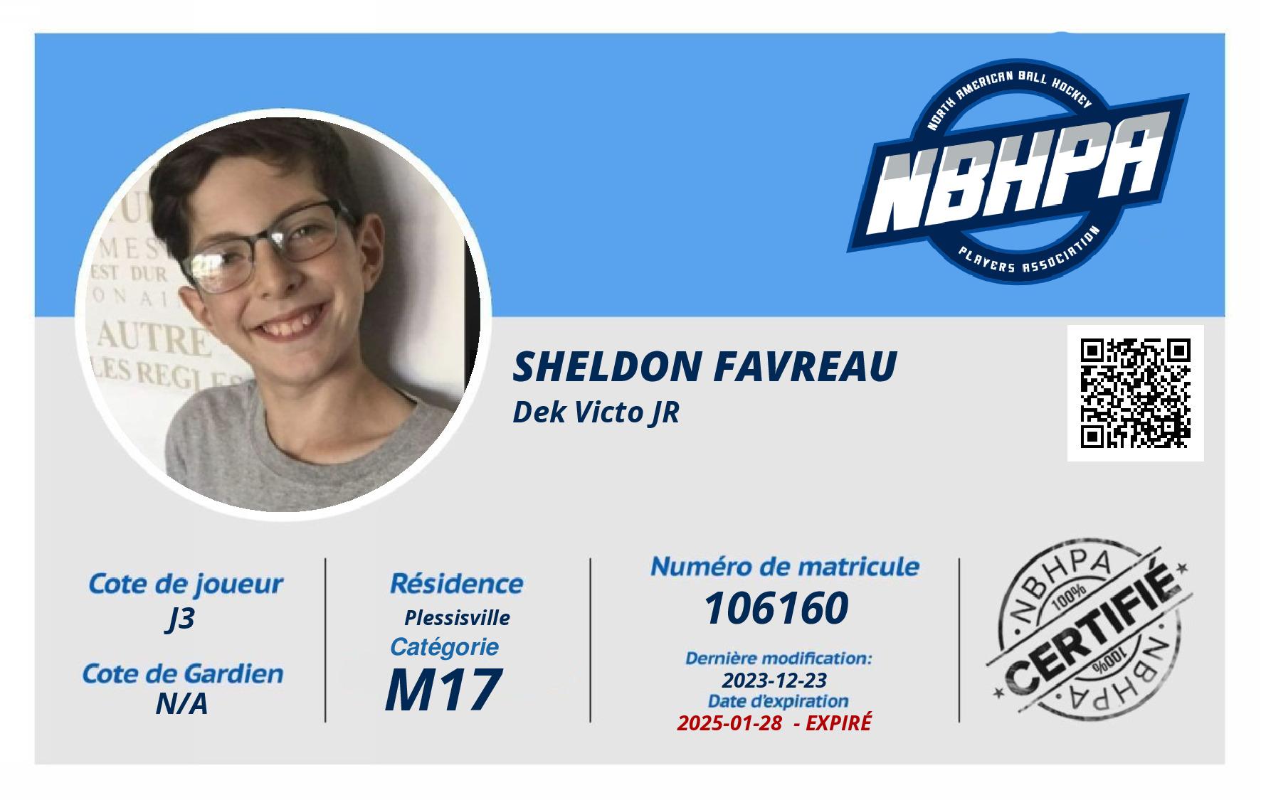 Sheldon Favreau