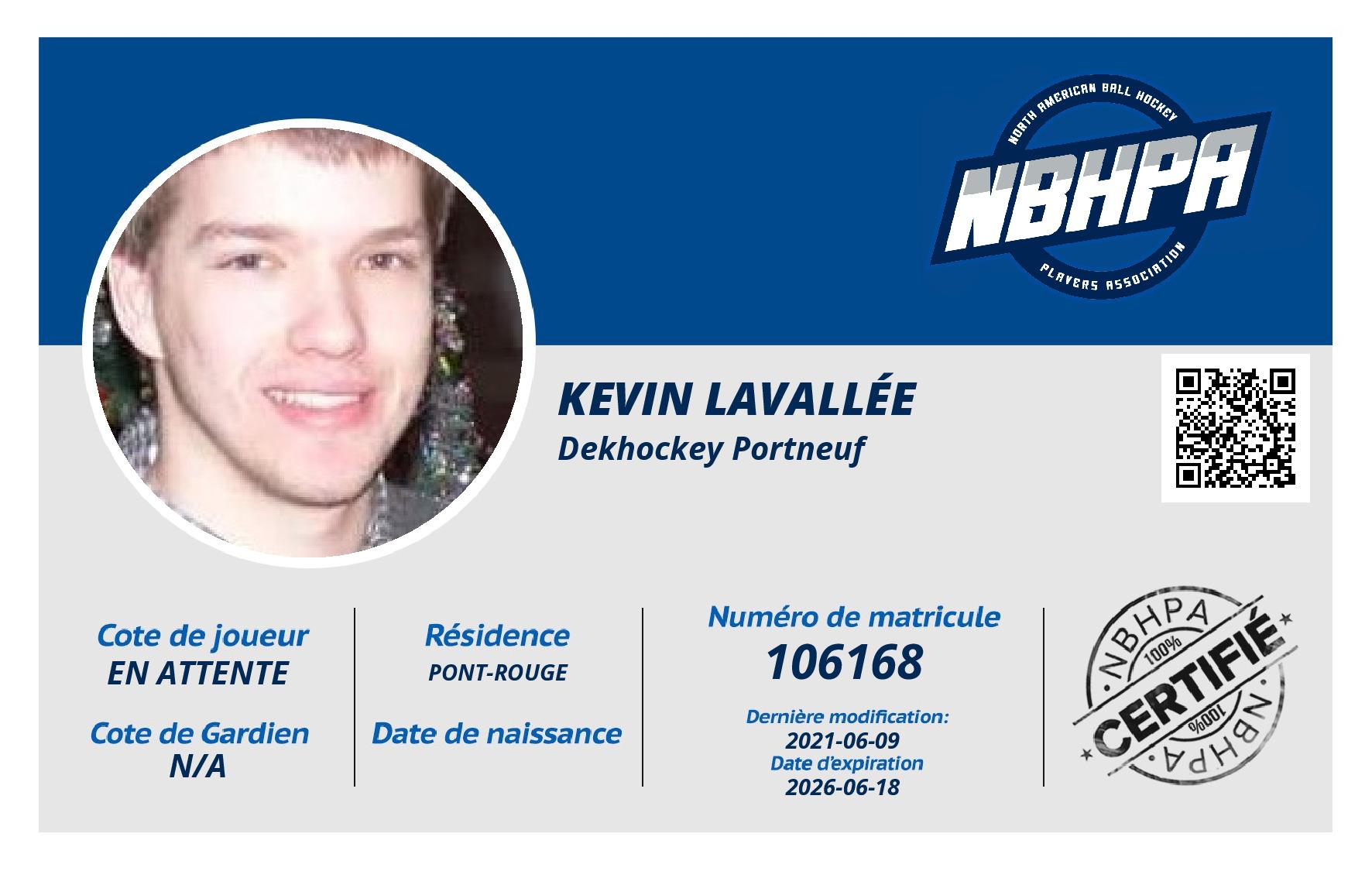 Kevin Lavallée