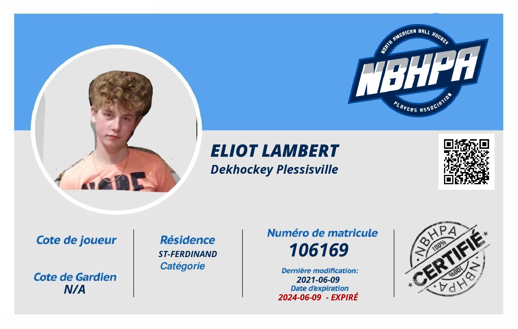 Eliot Lambert