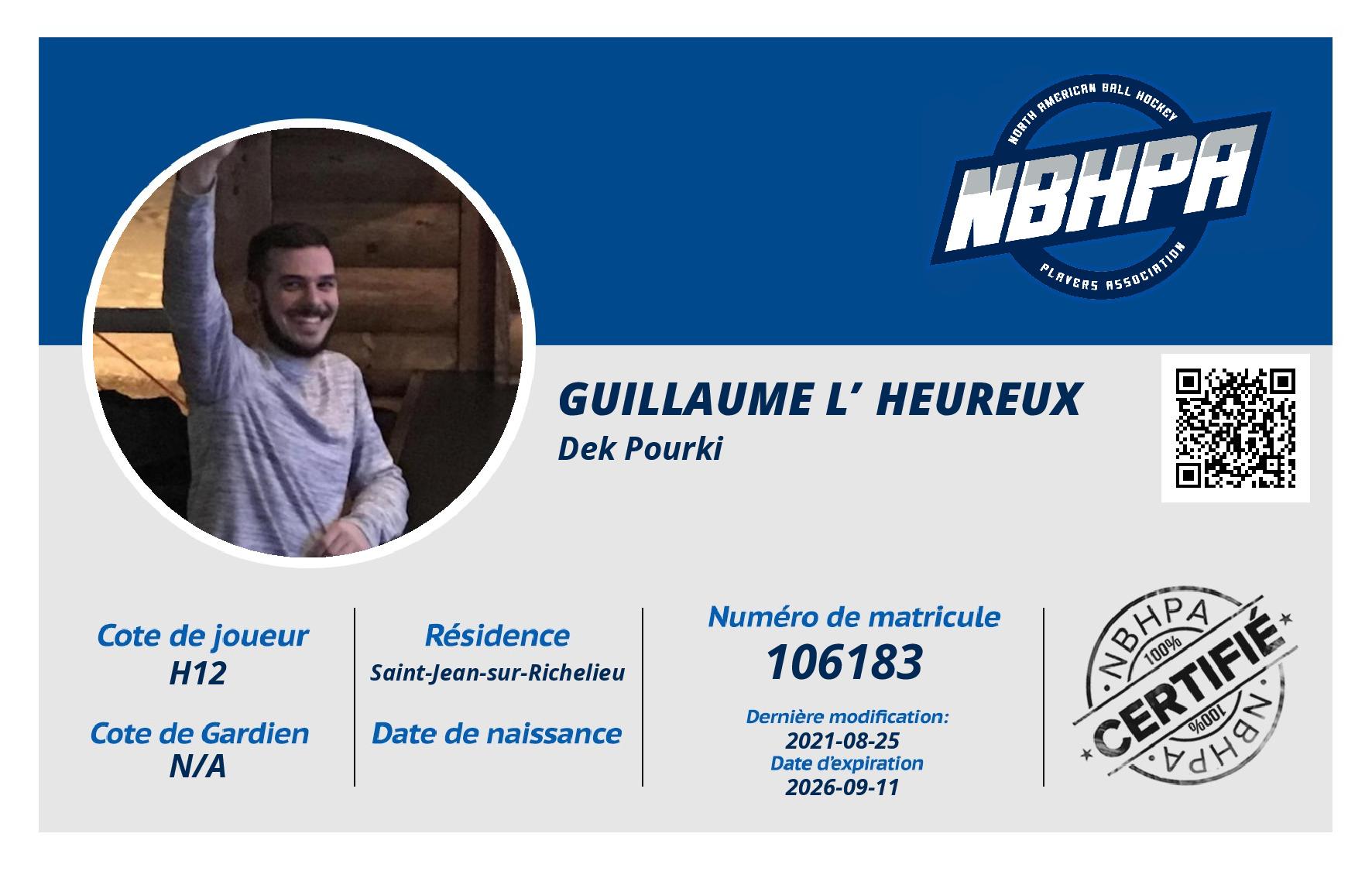 Guillaume L’Heureux