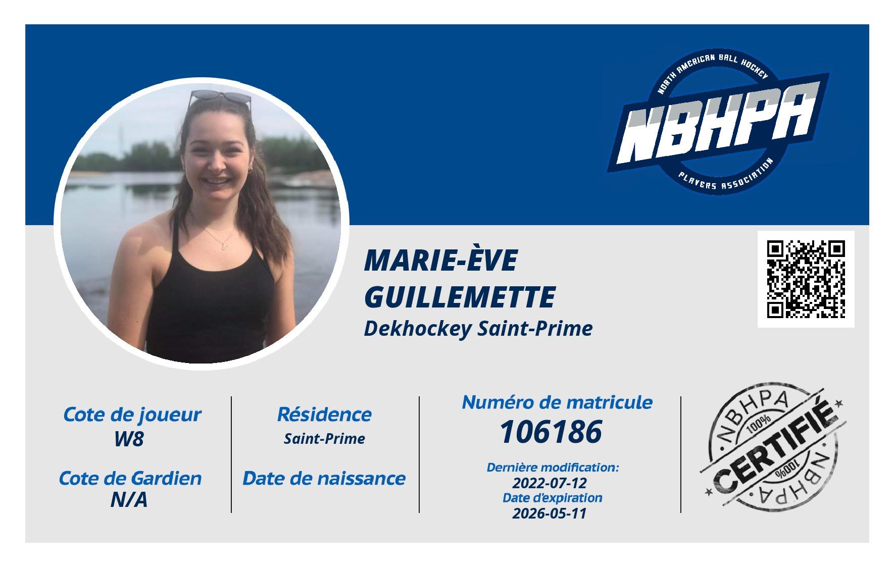 Marie-Ève Guillemette