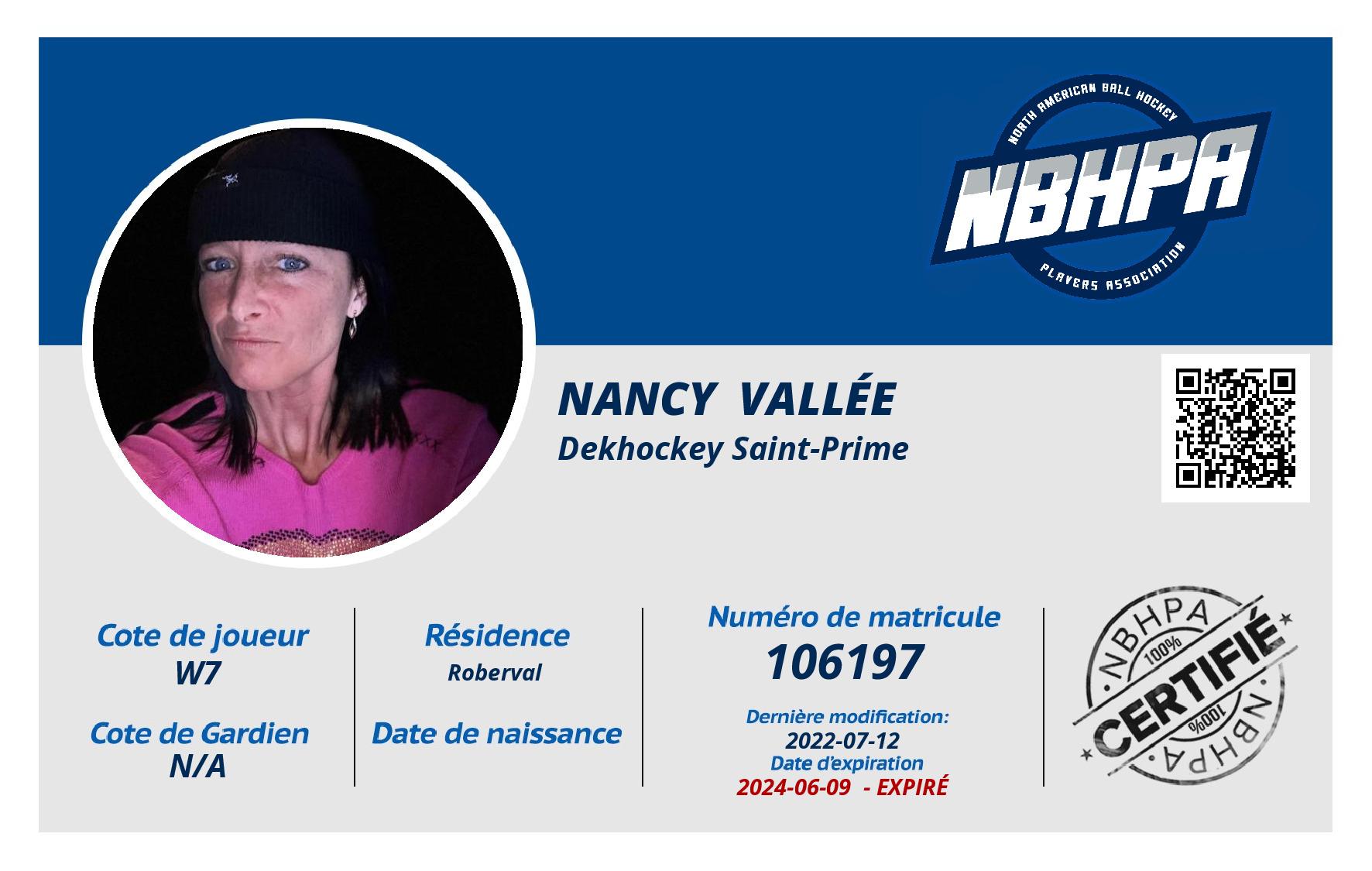 Nancy  Vallée 