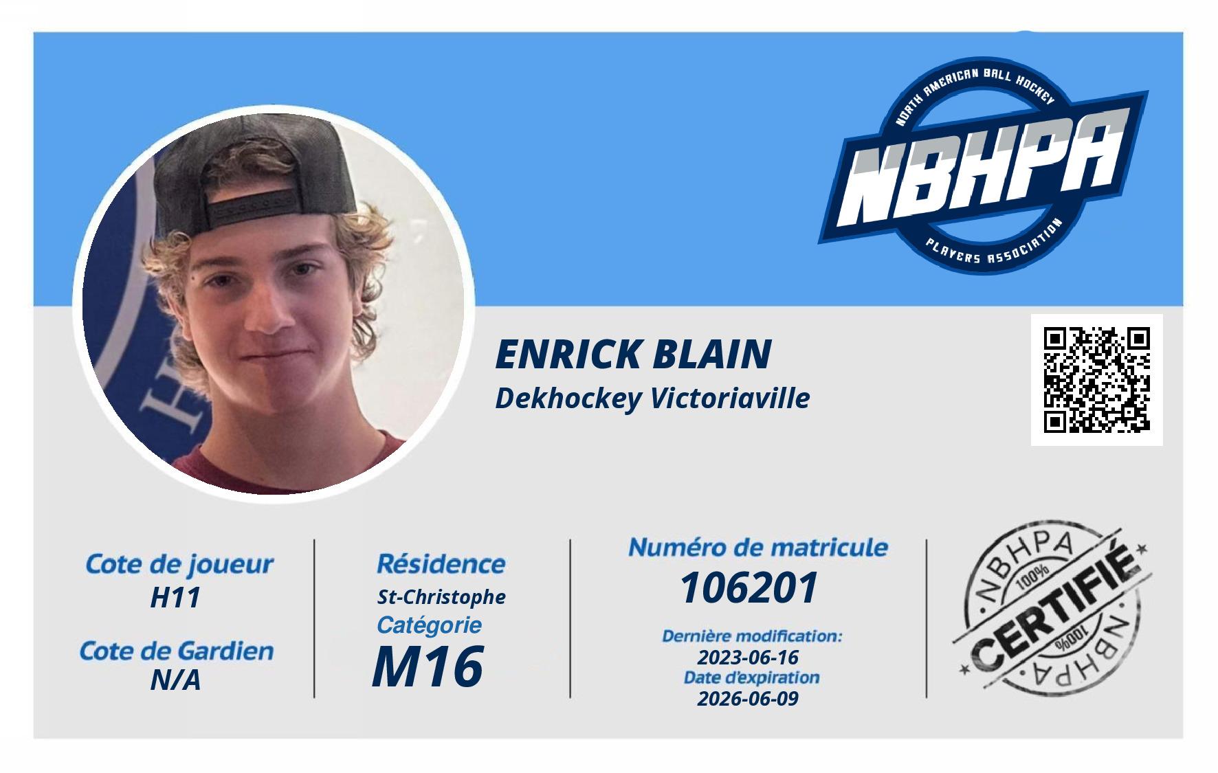 Enrick Blain