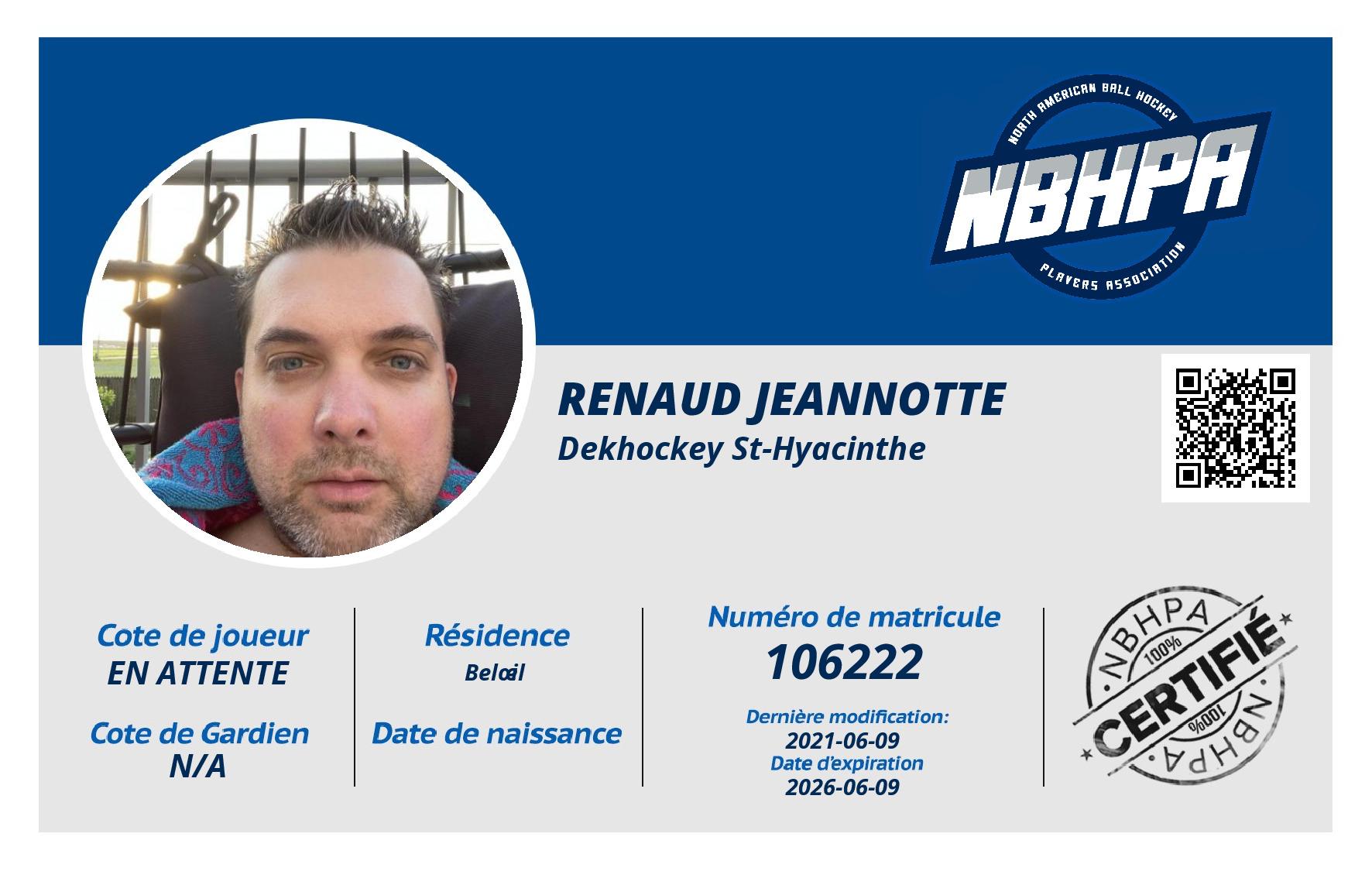 Renaud Jeannotte