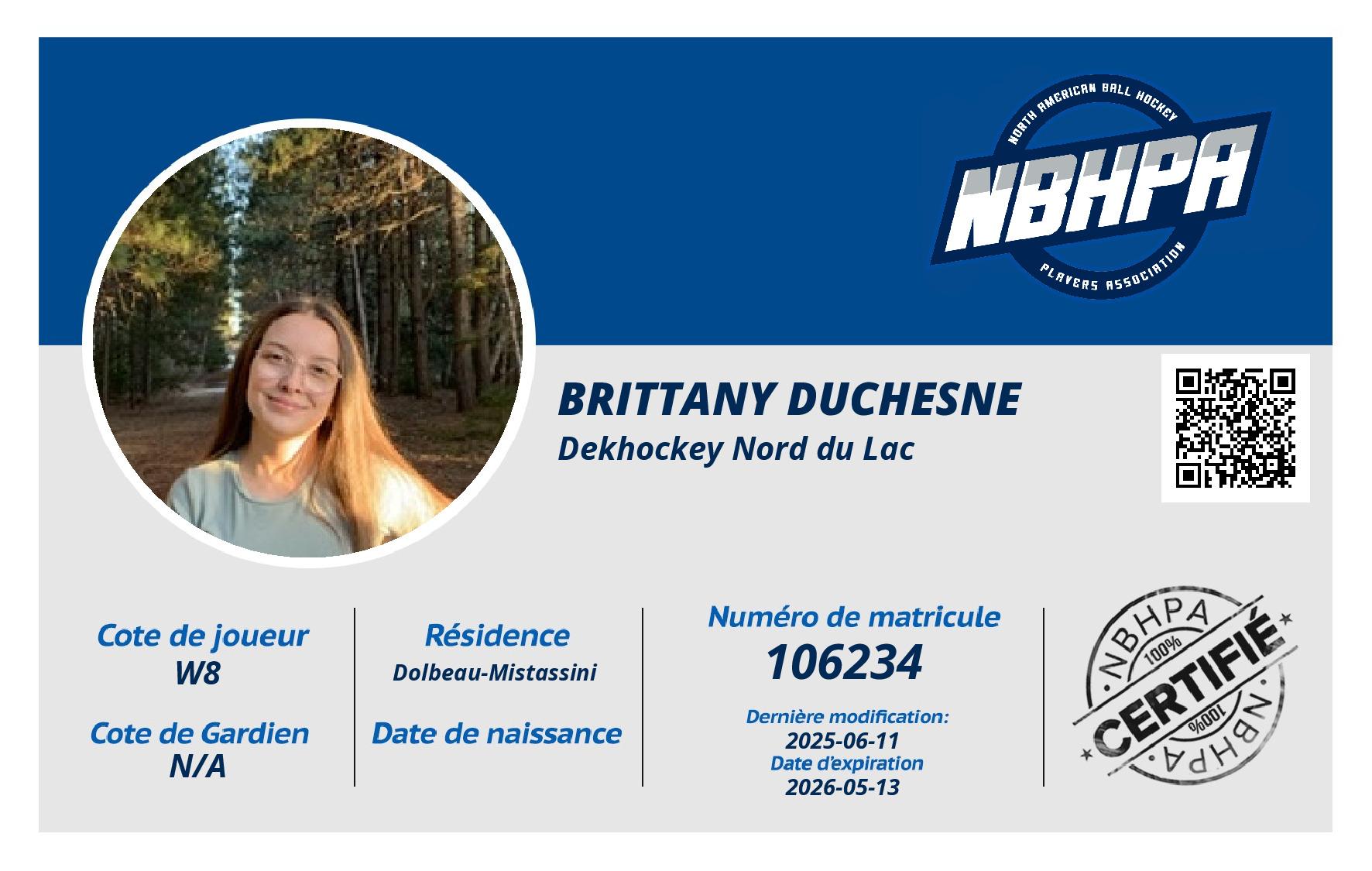 Brittany Duchesne 