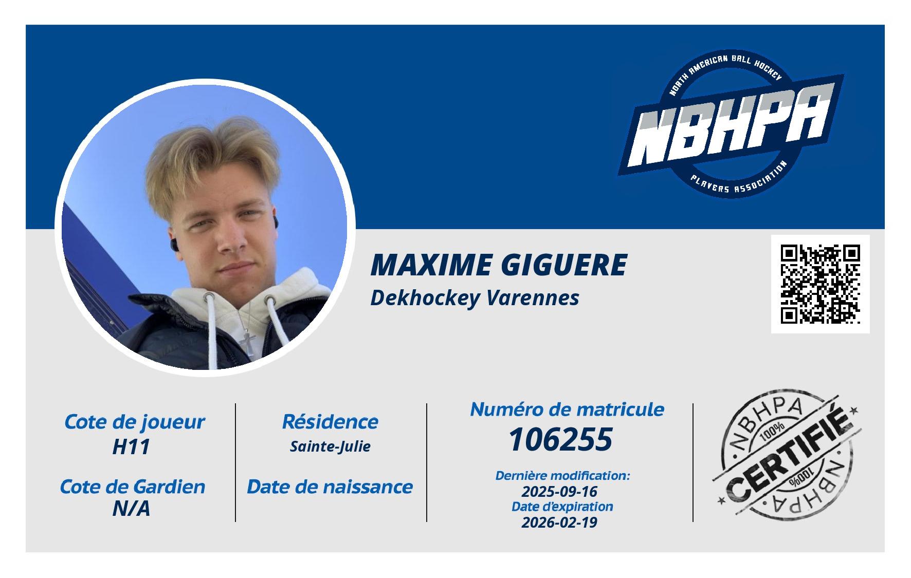 Maxime Giguere