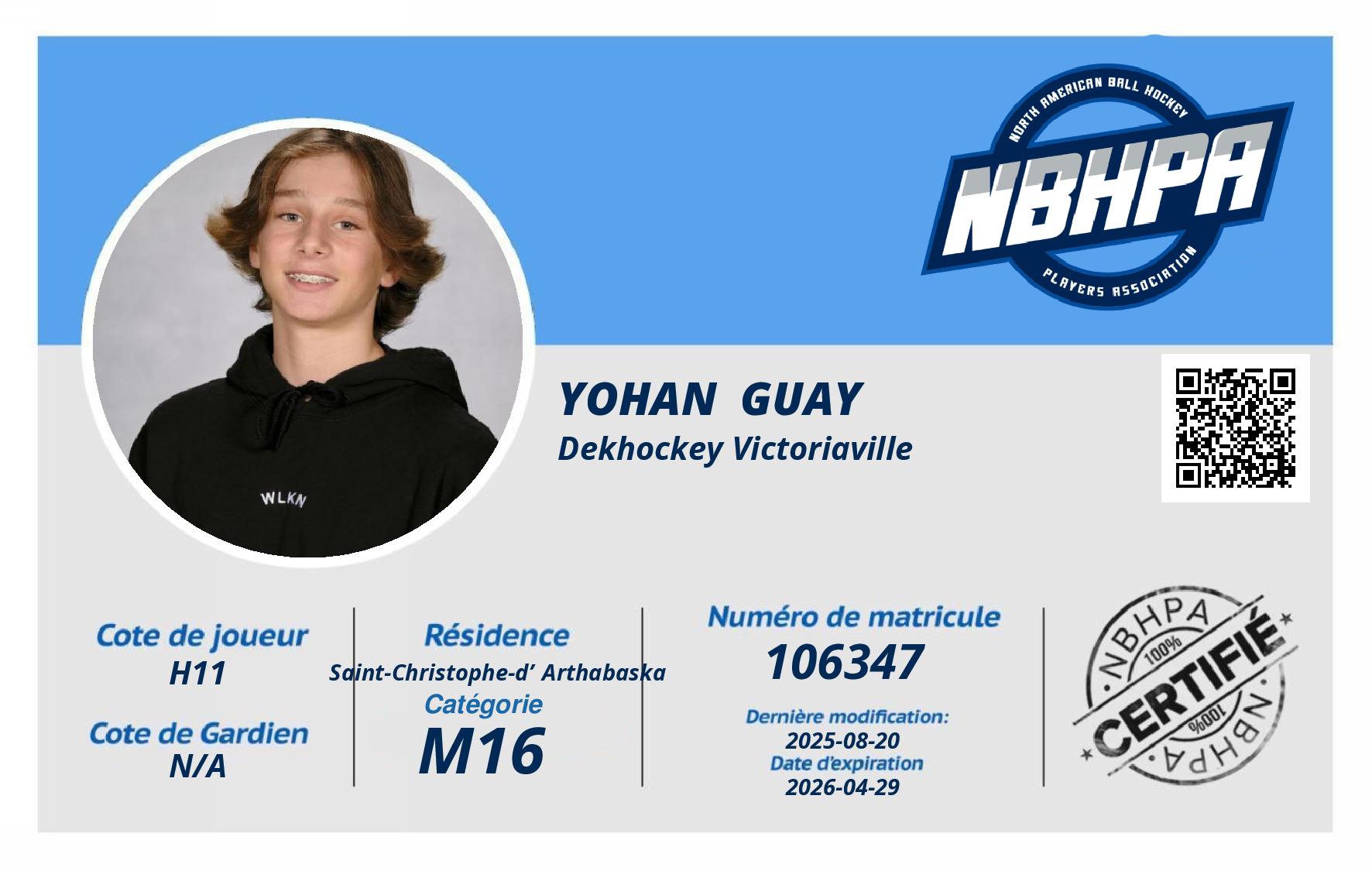Yohan  Guay