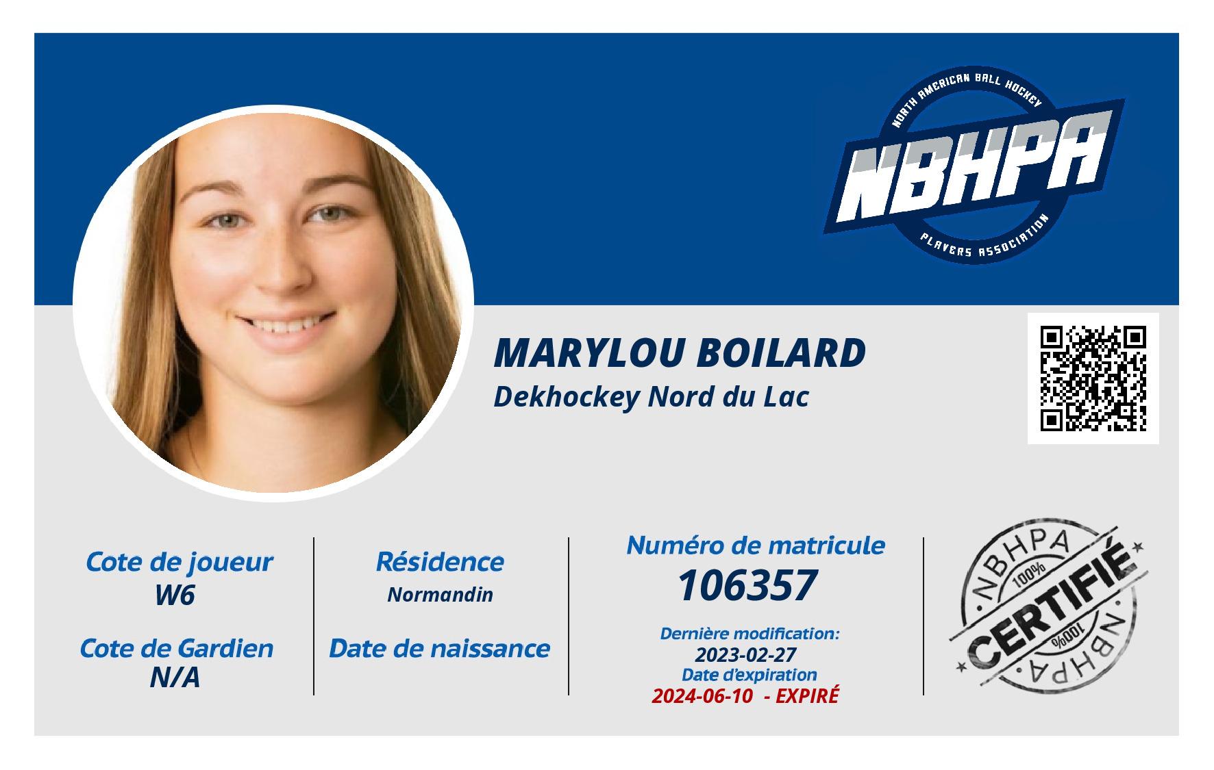 Marylou Boilard