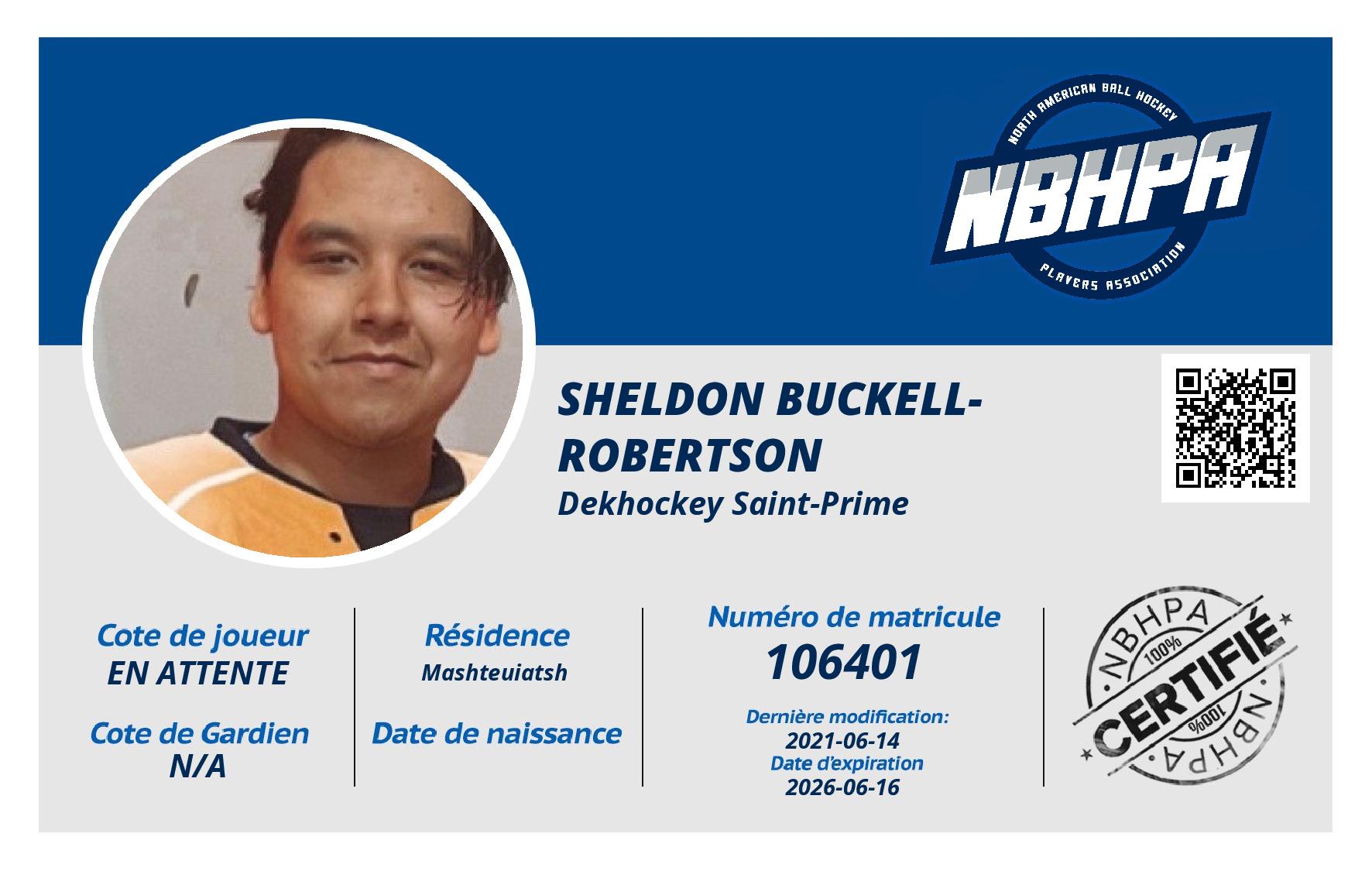 Sheldon Buckell-Robertson