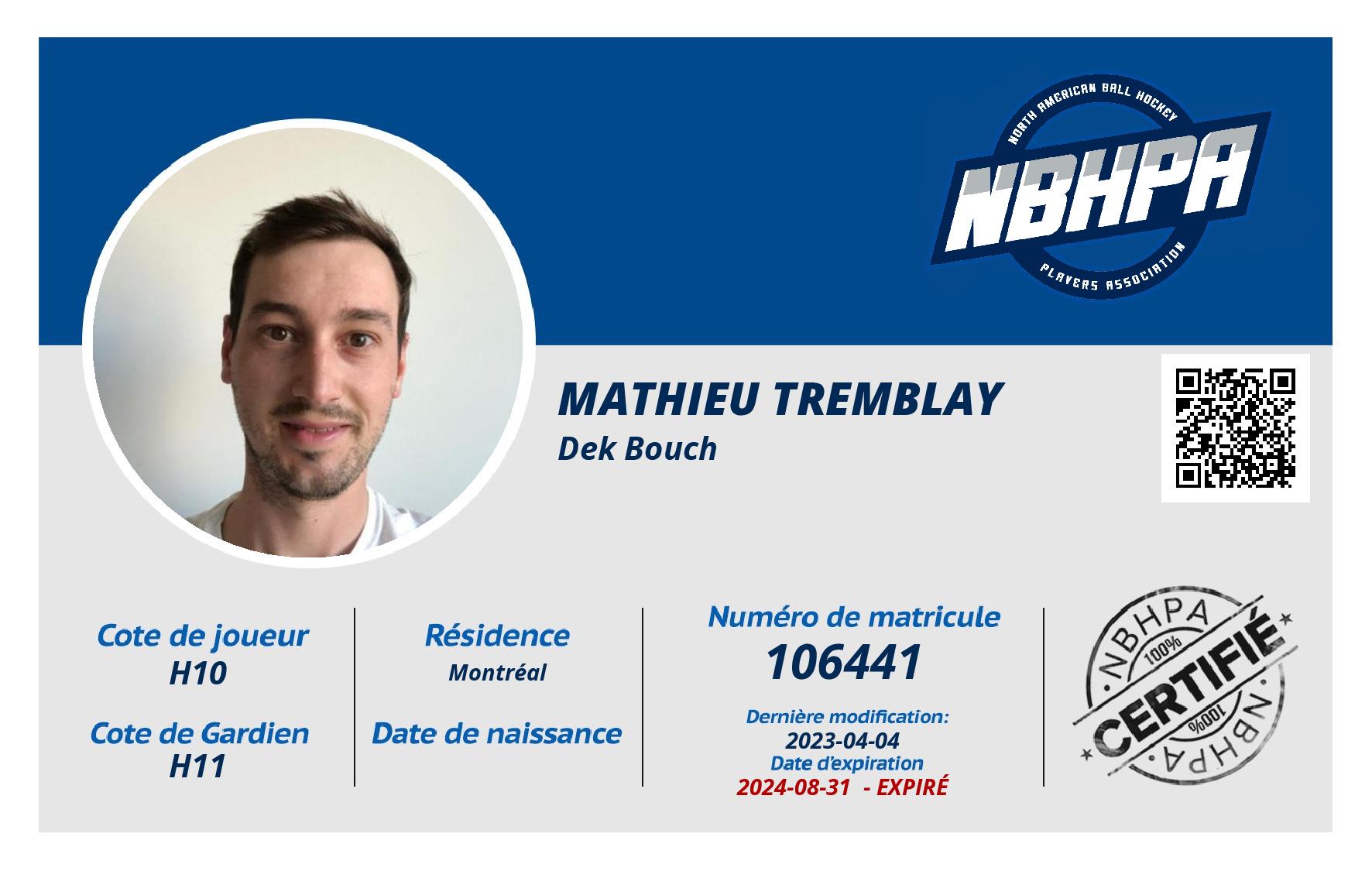 Mathieu Tremblay