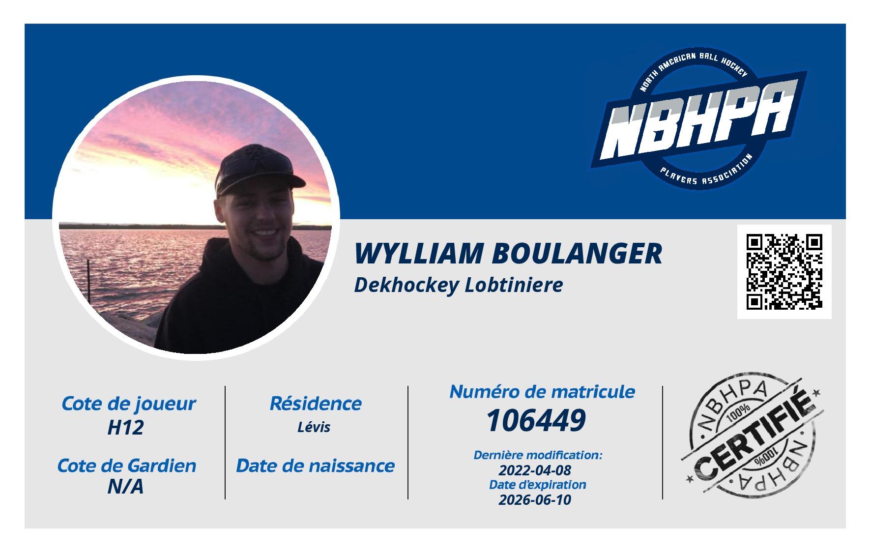 Wylliam Boulanger