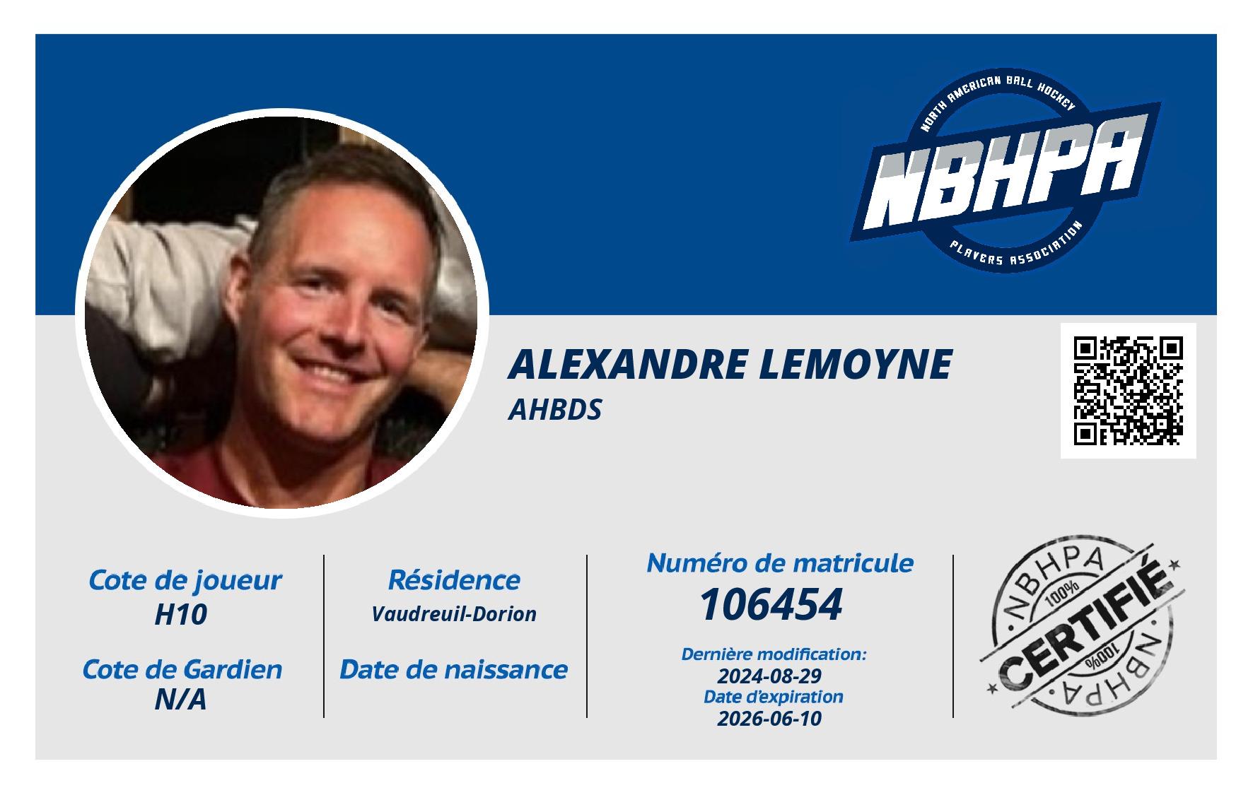 Alexandre Lemoyne