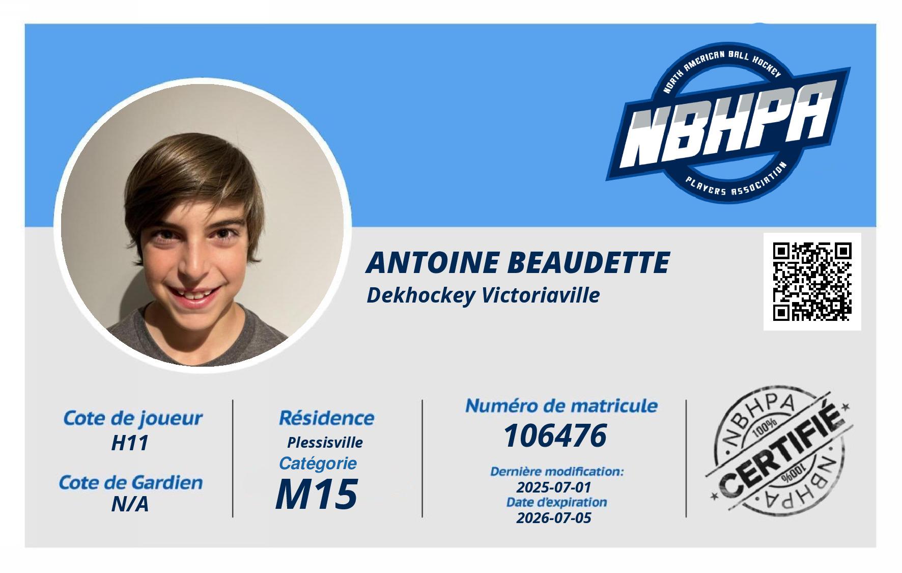 Antoine Beaudette