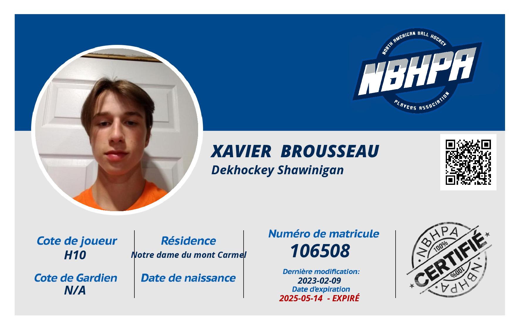 Xavier  Brousseau