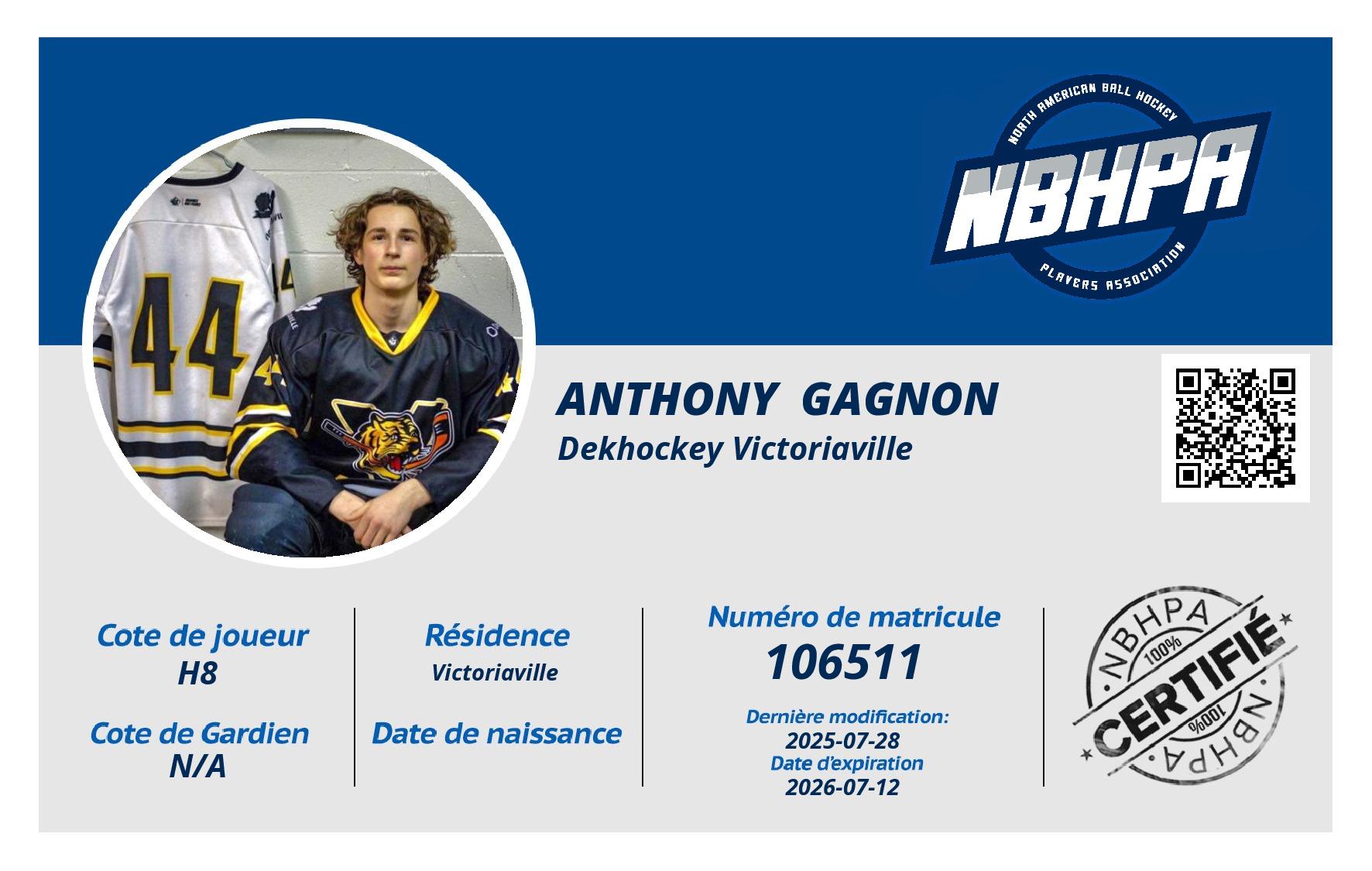 Anthony  Gagnon
