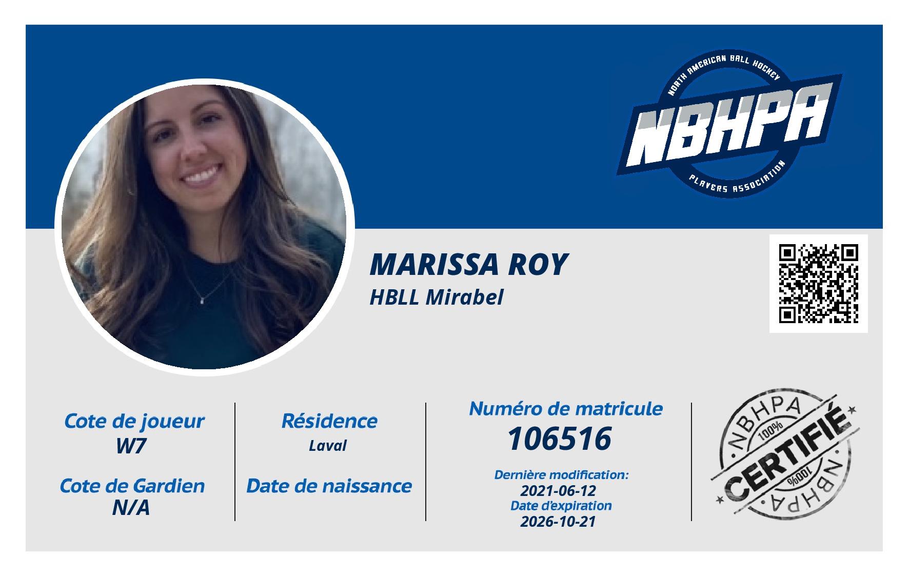 Marissa Roy