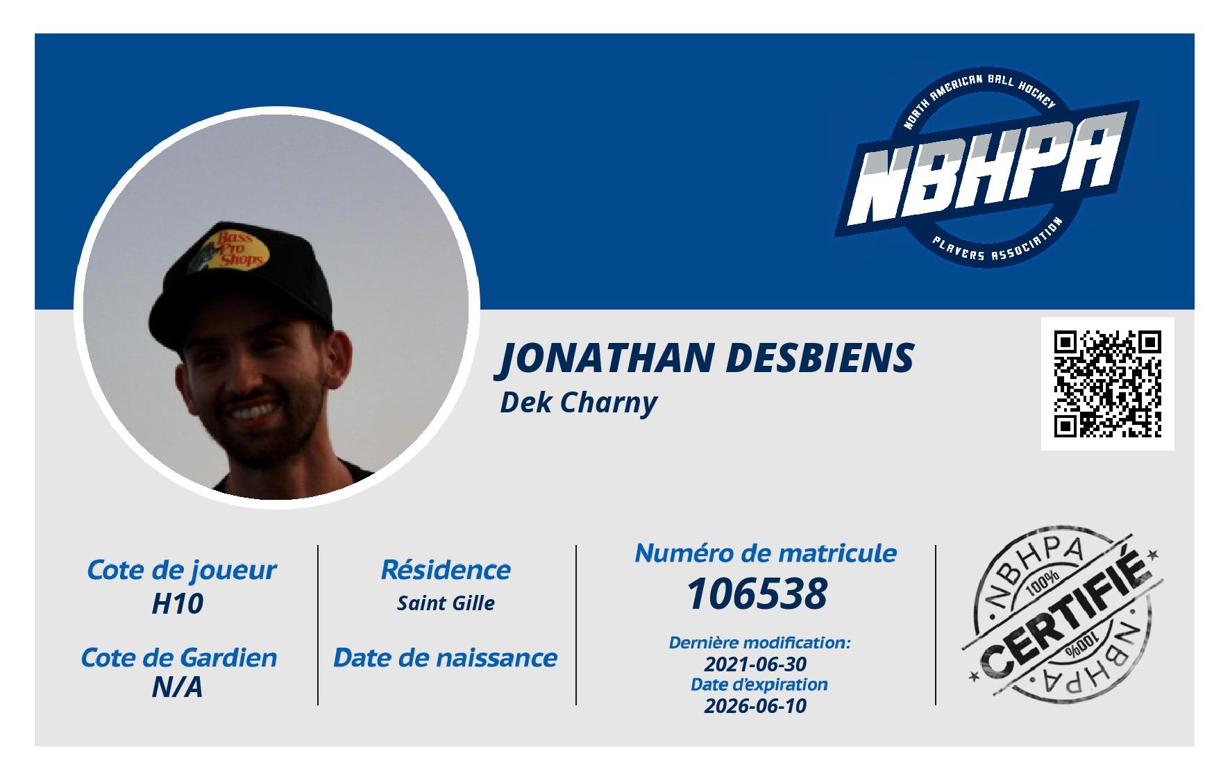 Jonathan Desbiens