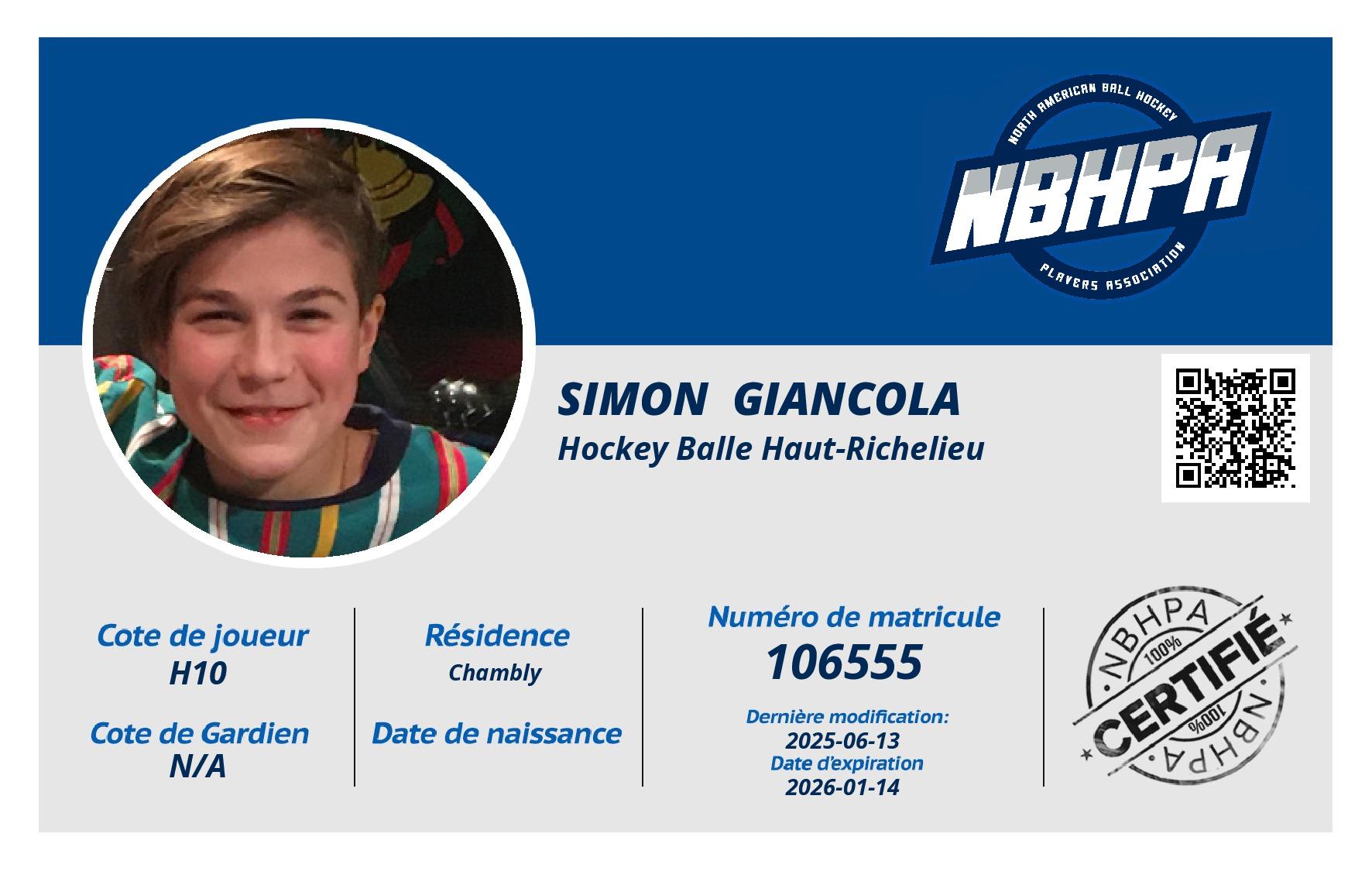 Simon  Giancola 