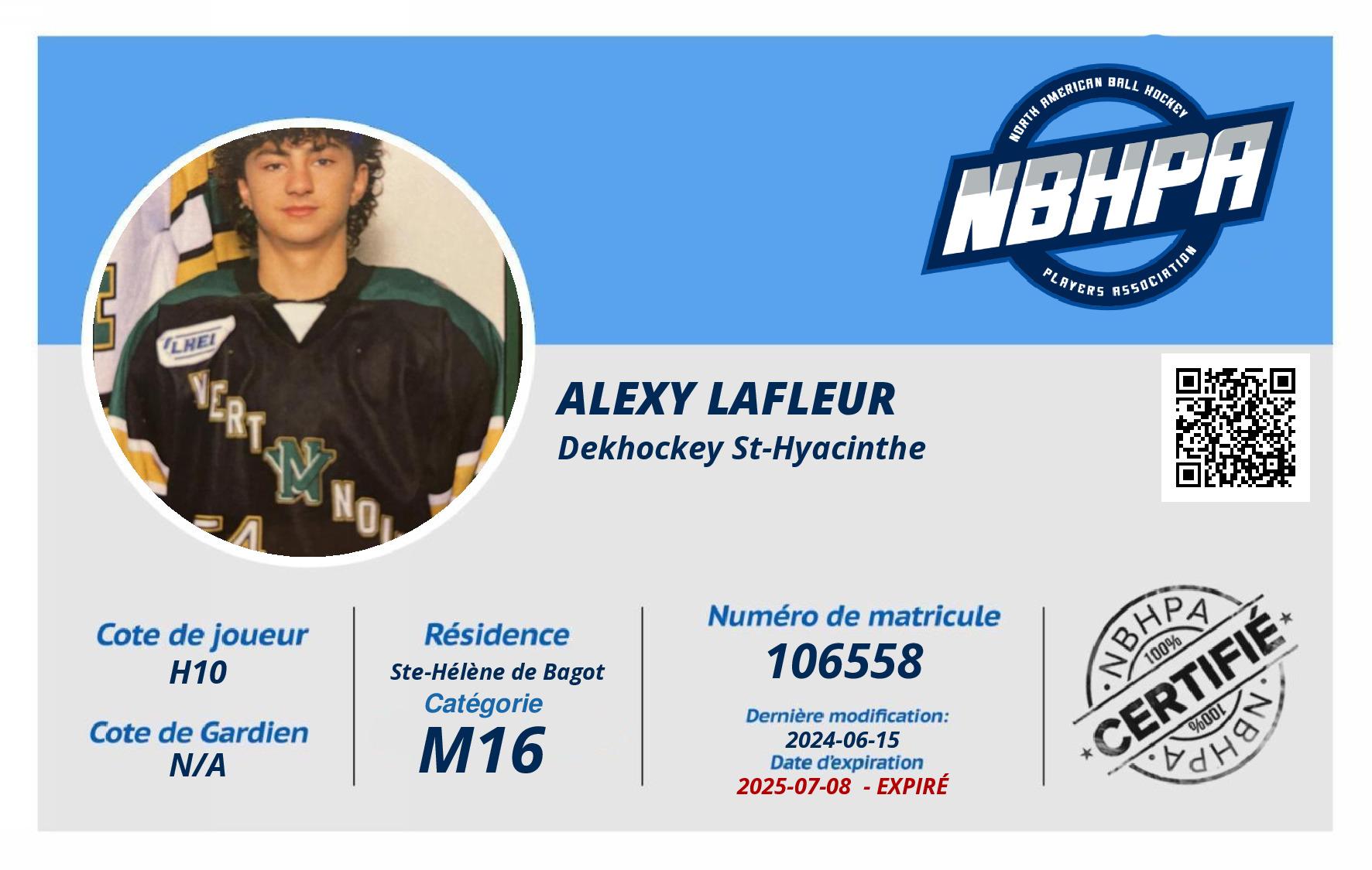 Alexy Lafleur