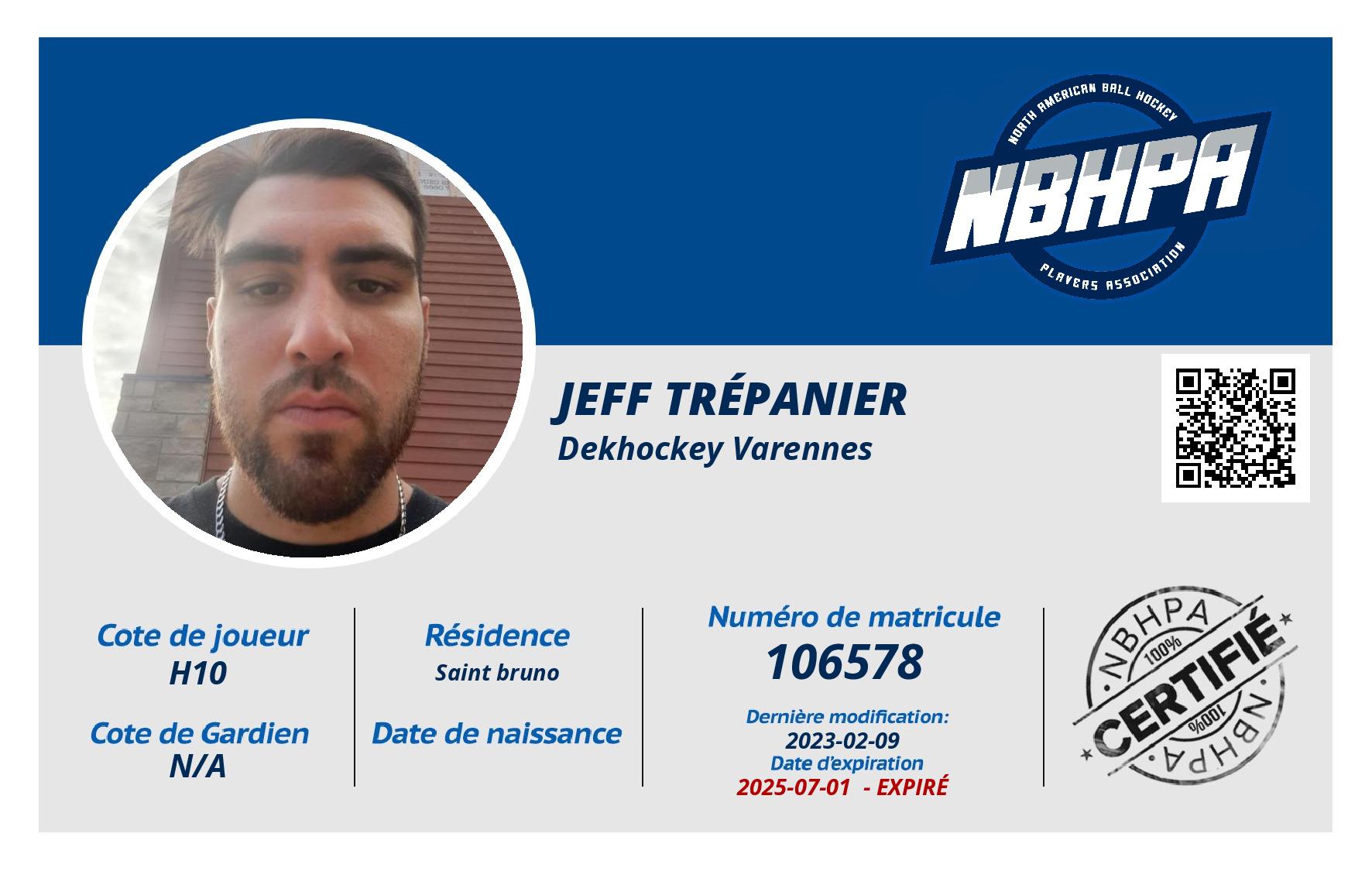 Jeff Trépanier