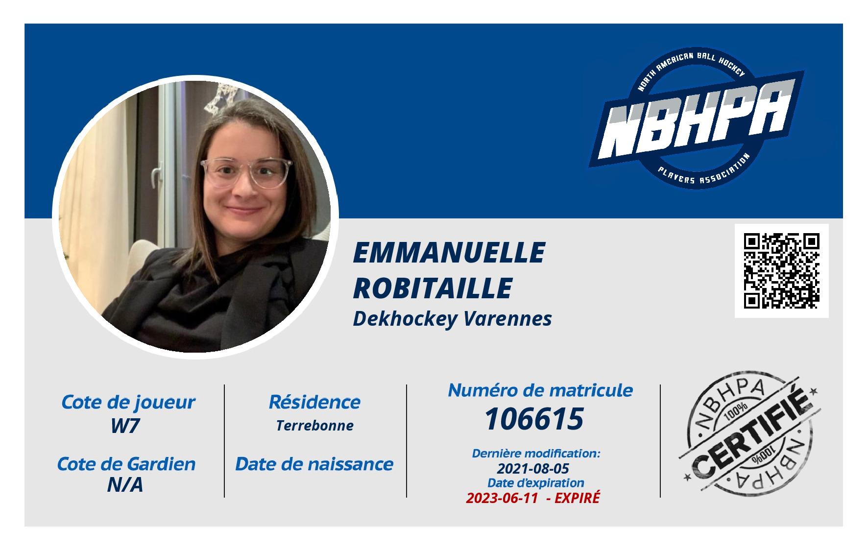 Emmanuelle Robitaille