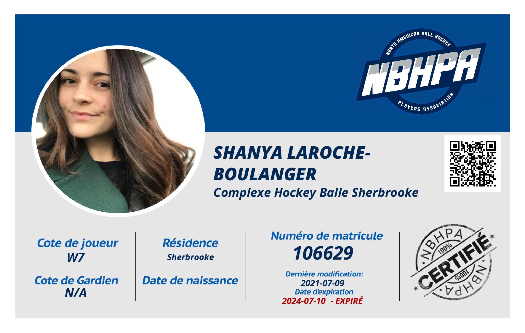 Shanya Laroche-Boulanger