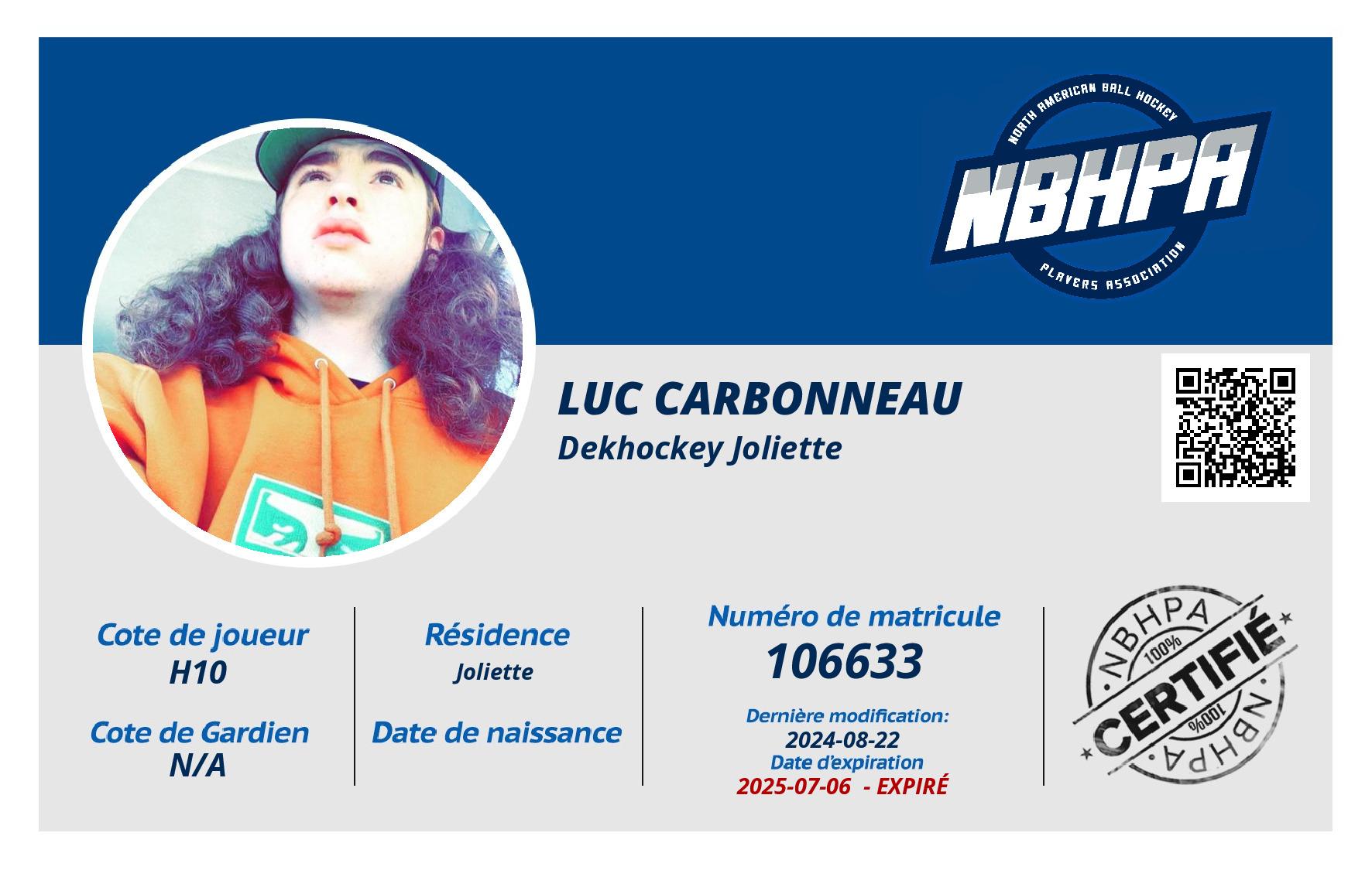 Luc Carbonneau