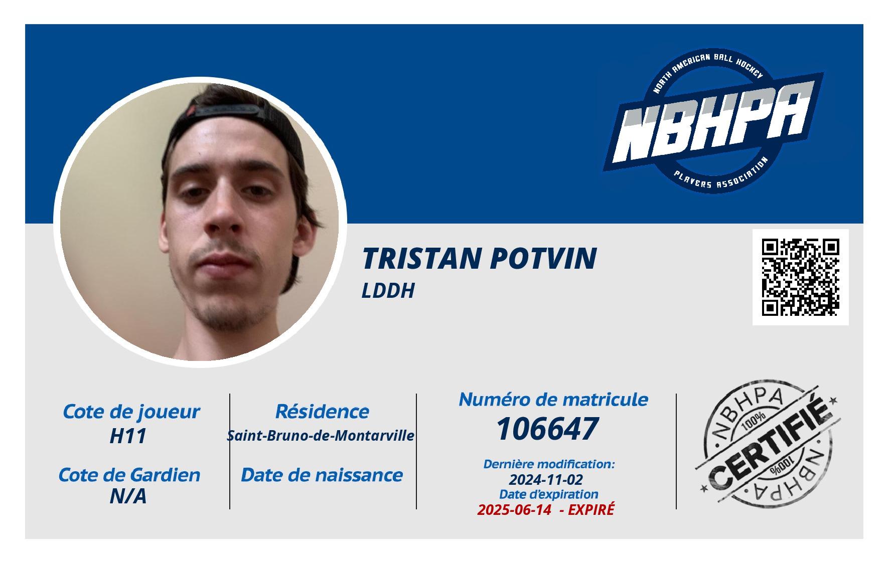 Tristan Potvin
