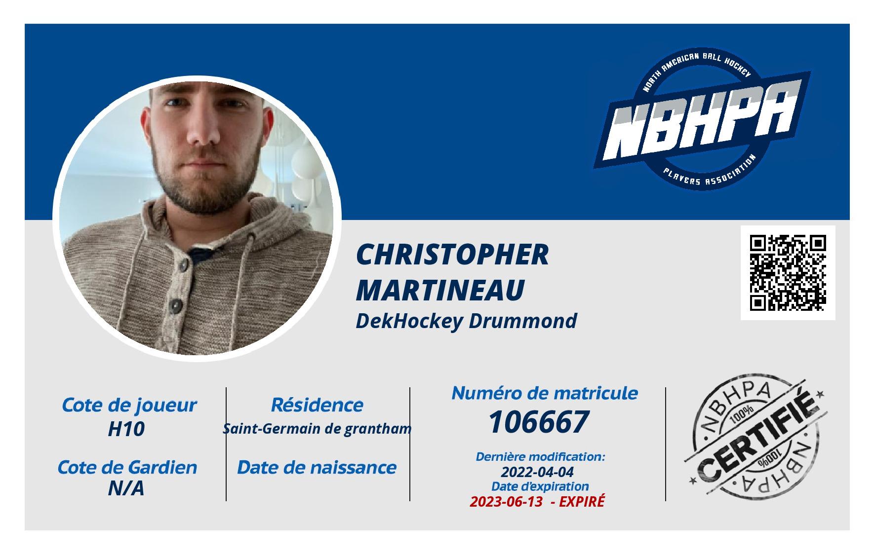 Christopher Martineau