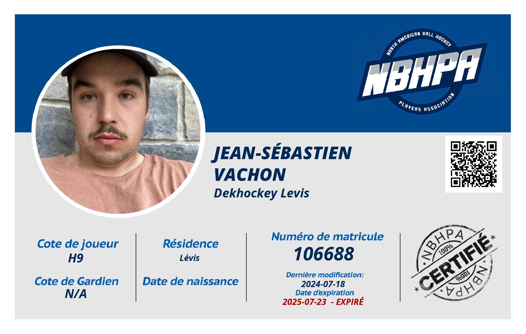 Jean-Sébastien  Vachon