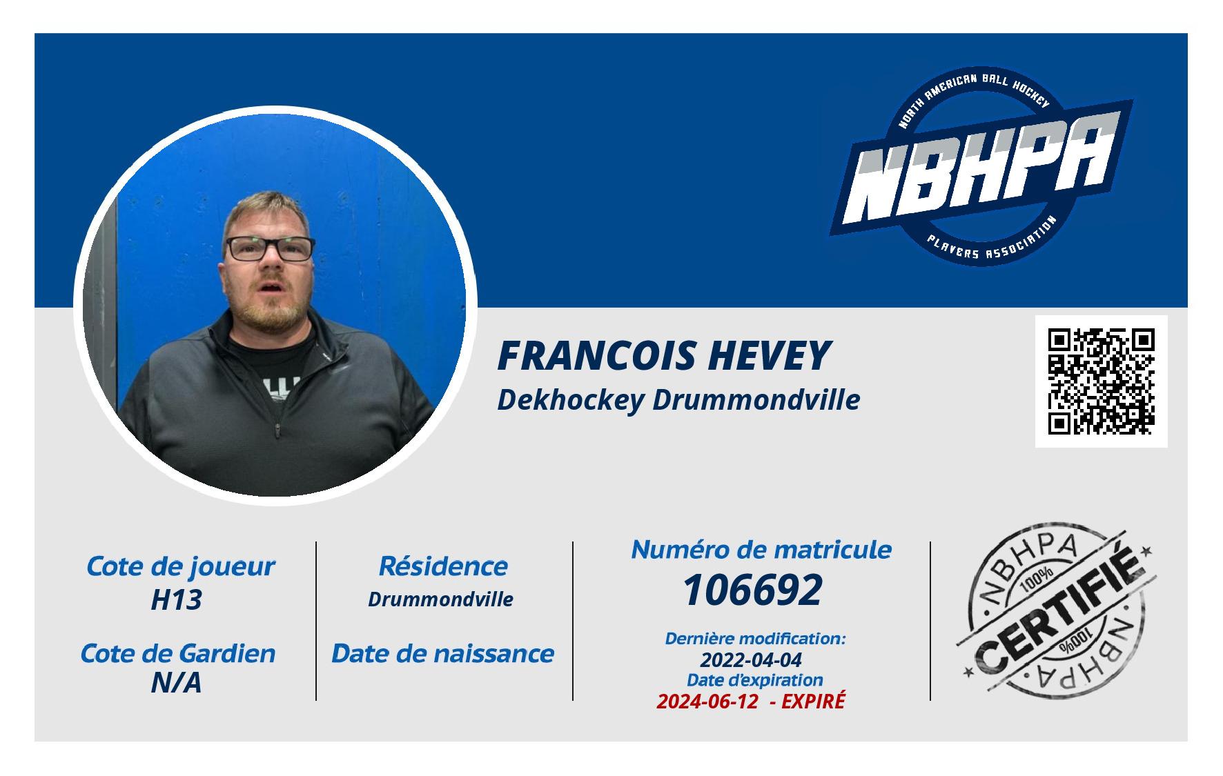 Francois Hevey