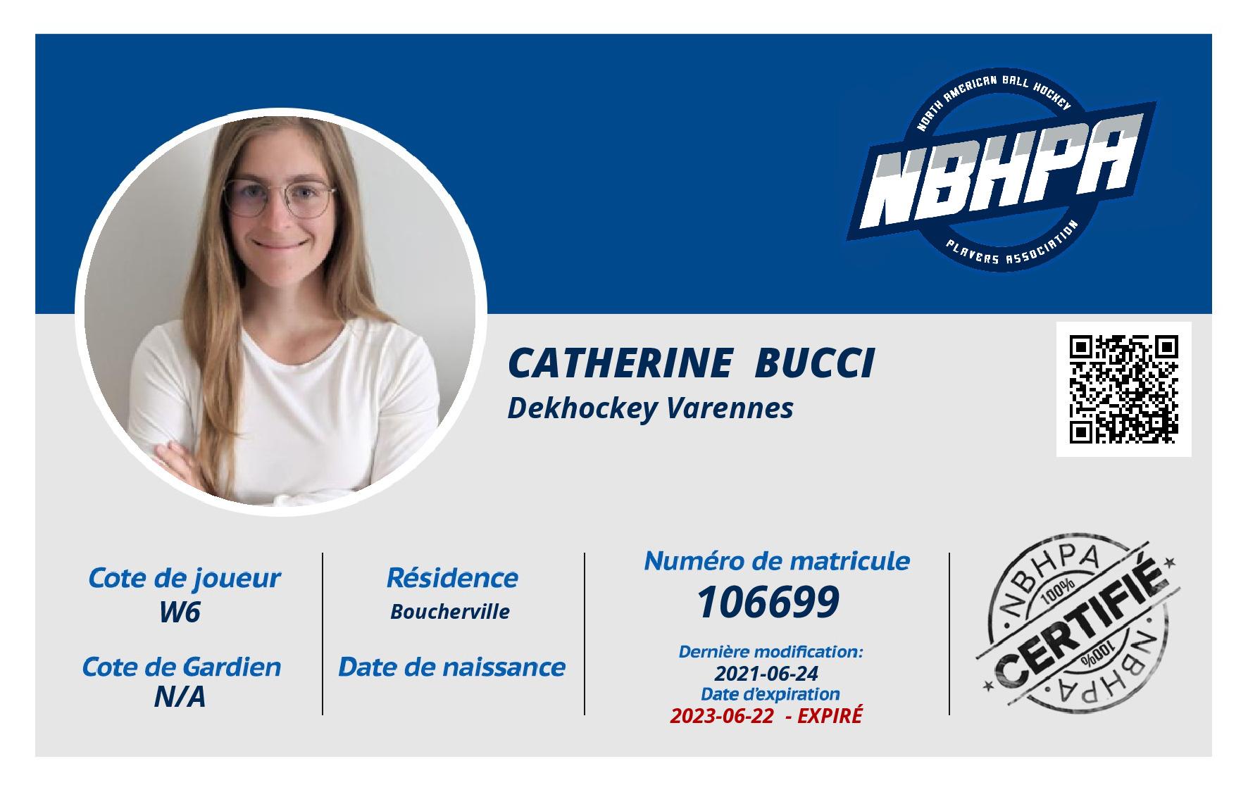 Catherine  Bucci