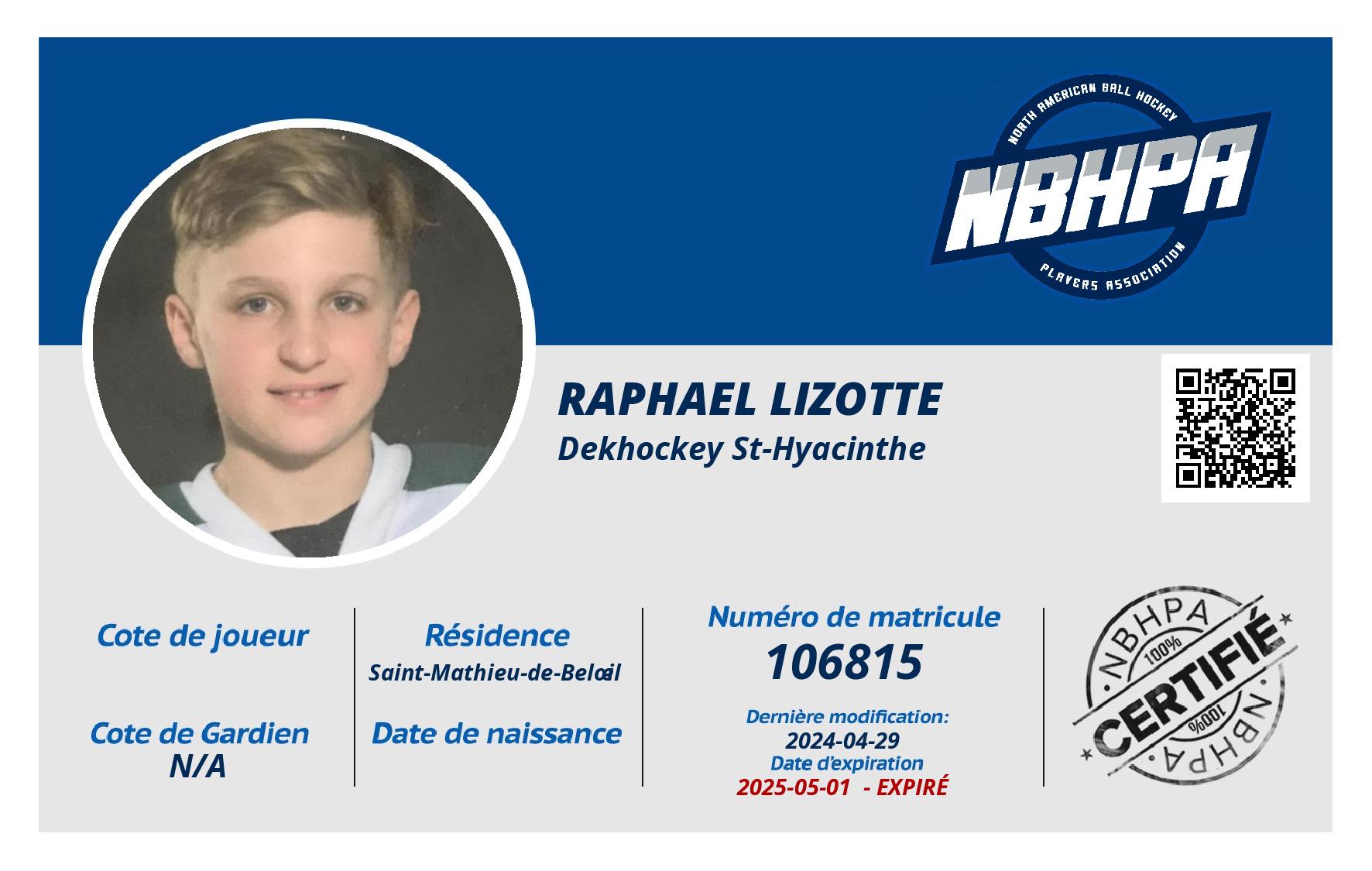 Raphael Lizotte