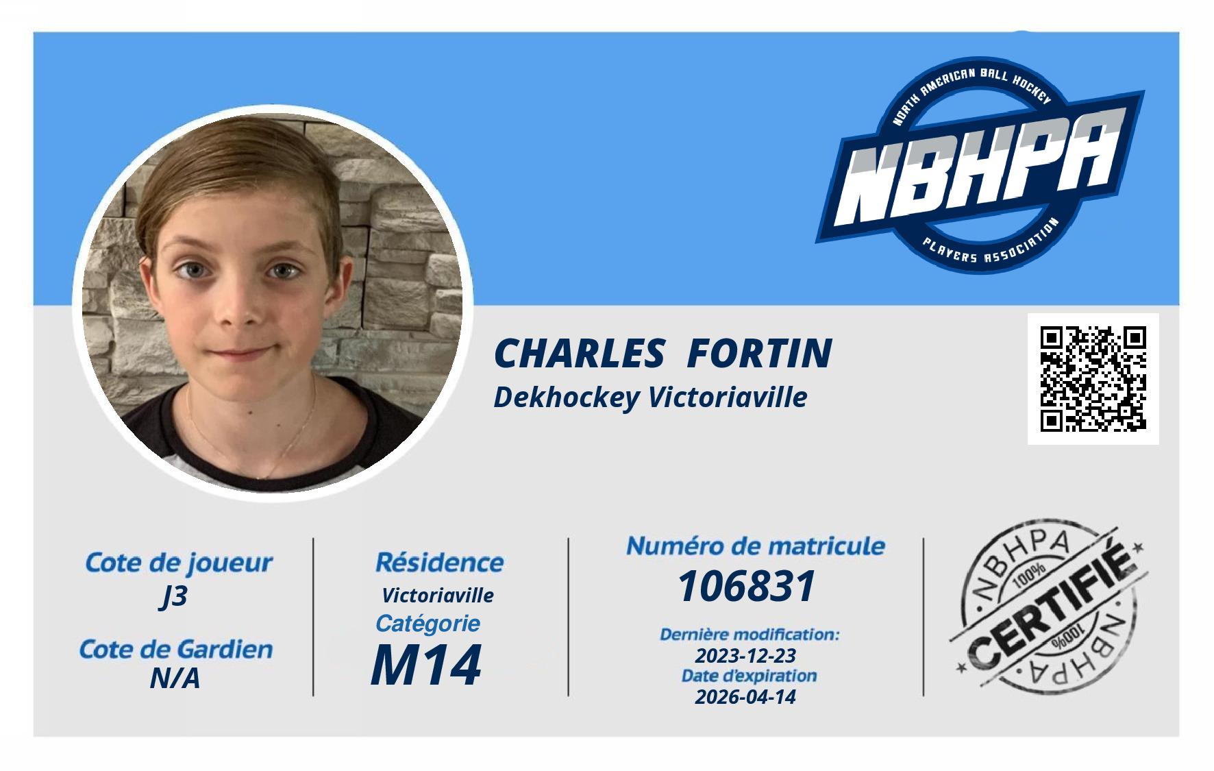 Charles  Fortin