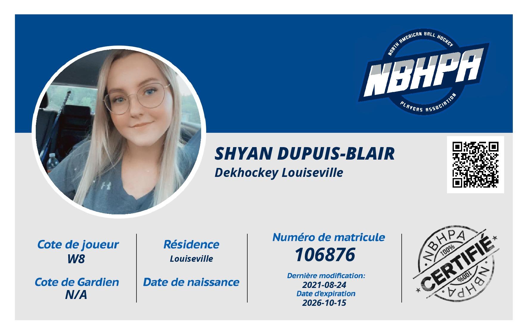 Shyan Dupuis-Blair