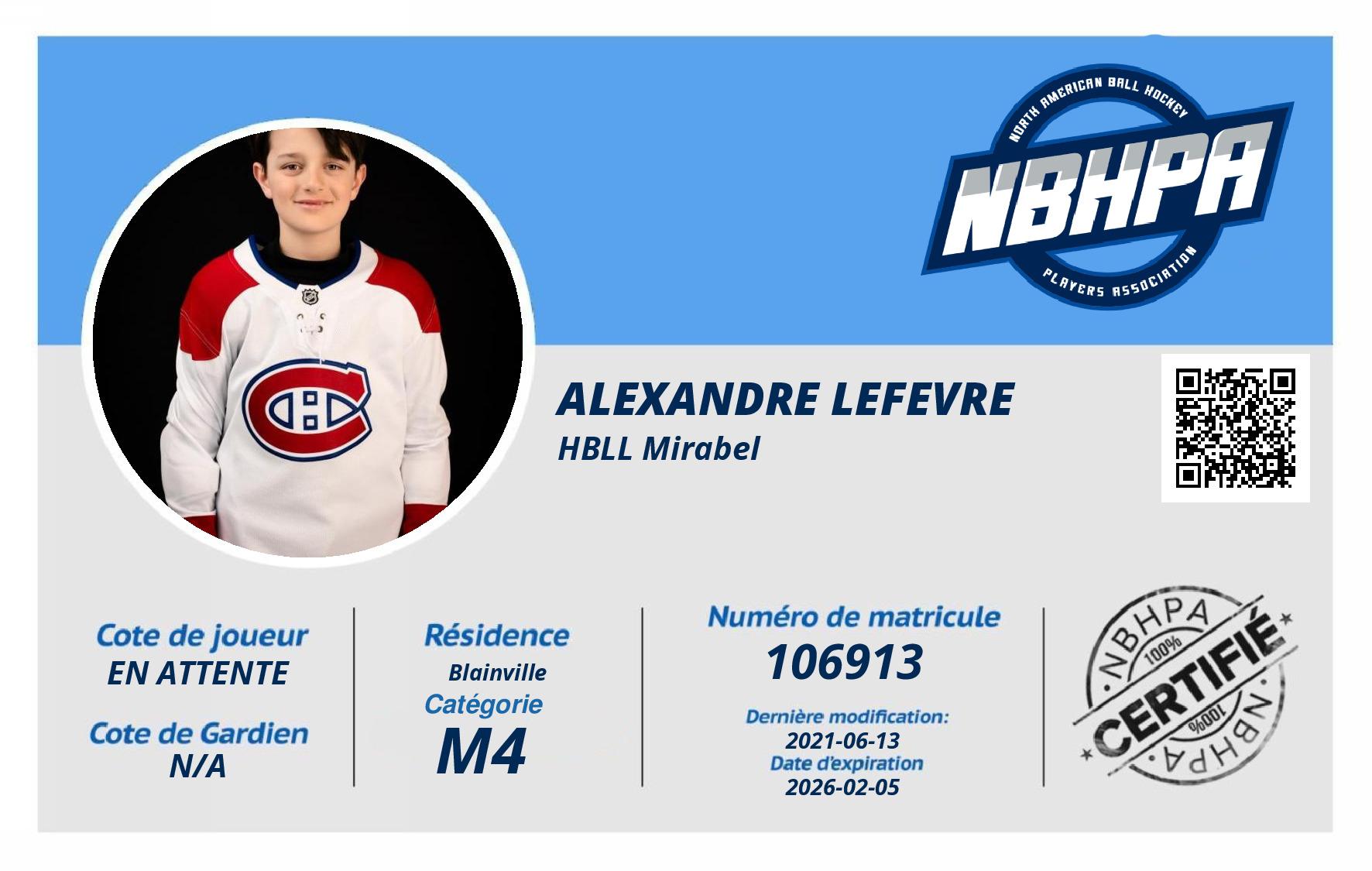 Alexandre Lefevre
