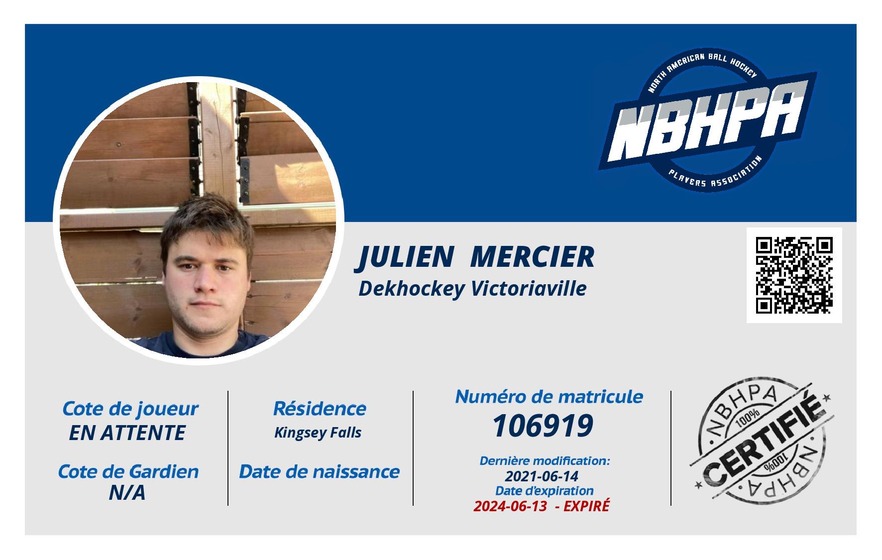 Julien  Mercier 
