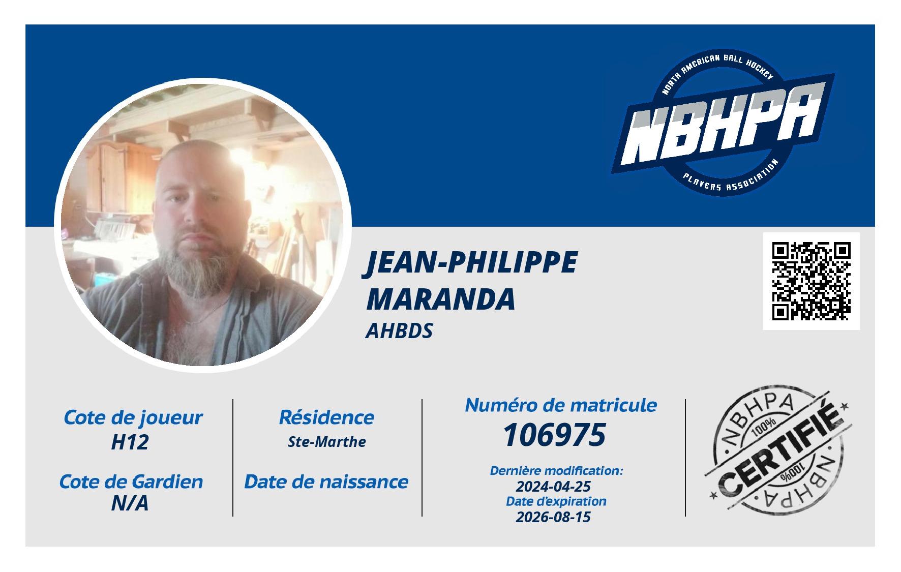 Jean-Philippe Maranda