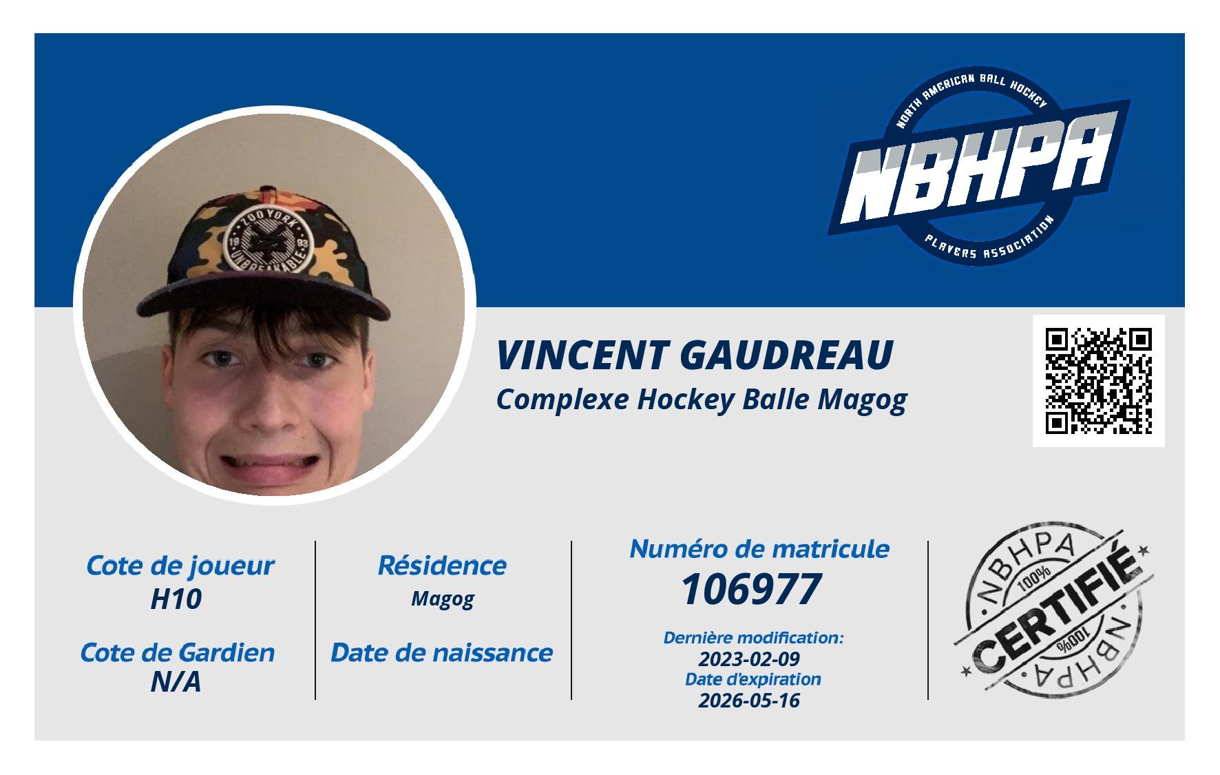 Vincent Gaudreau