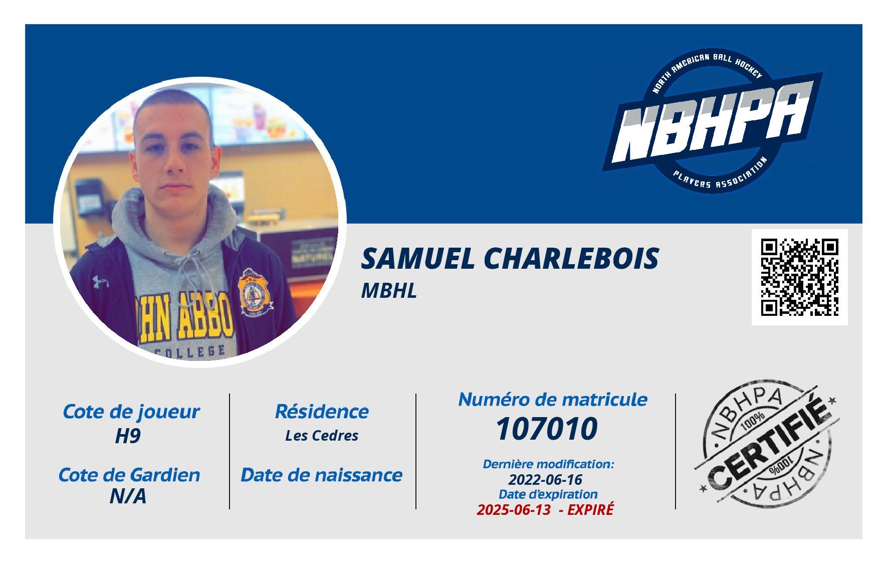 Samuel Charlebois