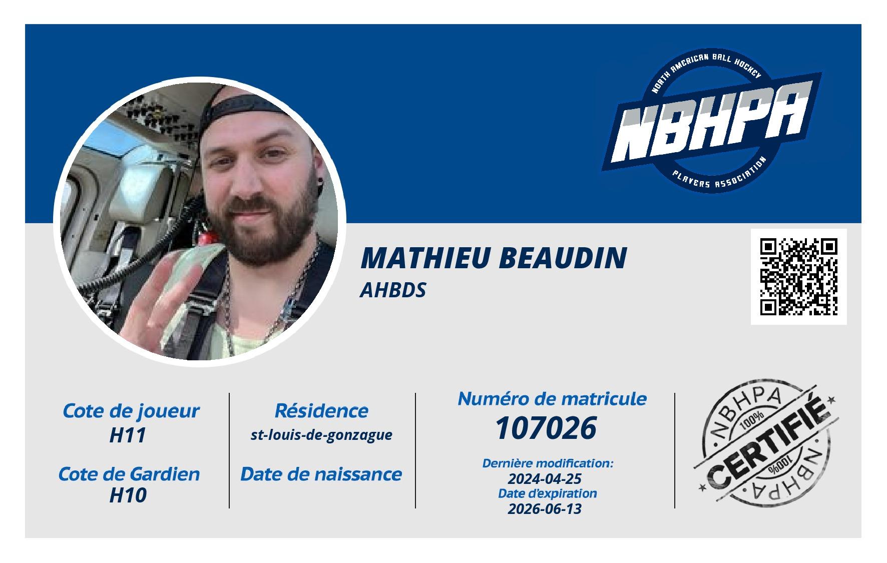 Mathieu Beaudin