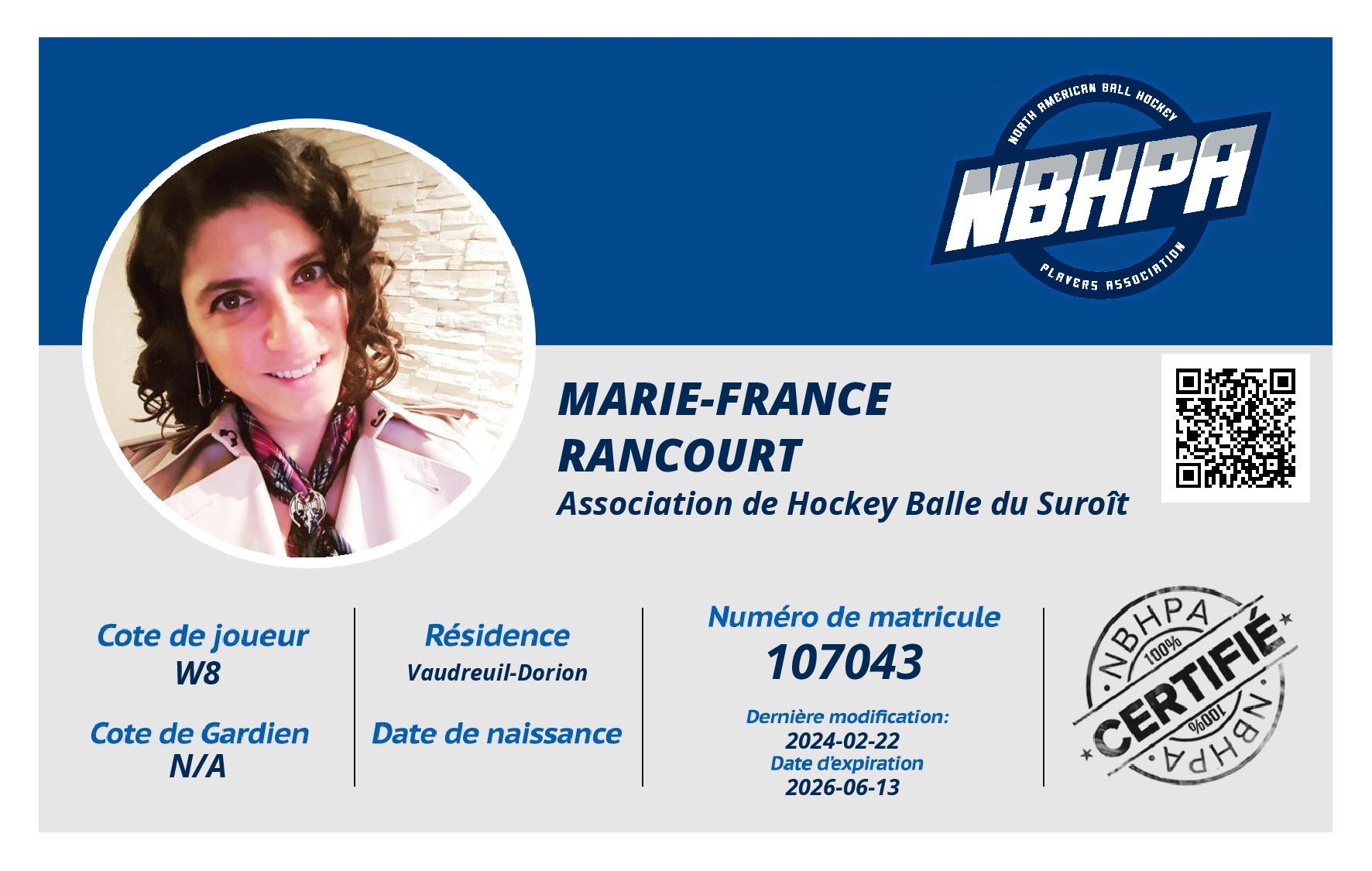 Marie-France Rancourt