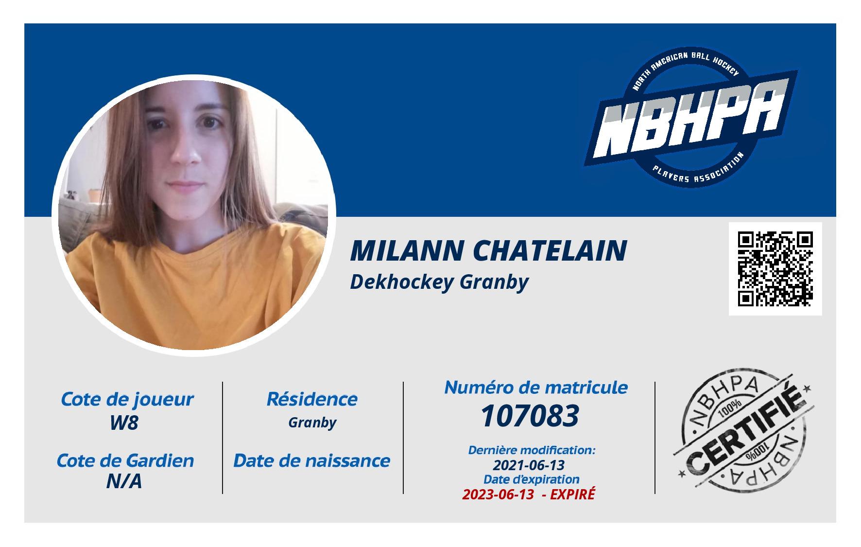 Milann Chatelain