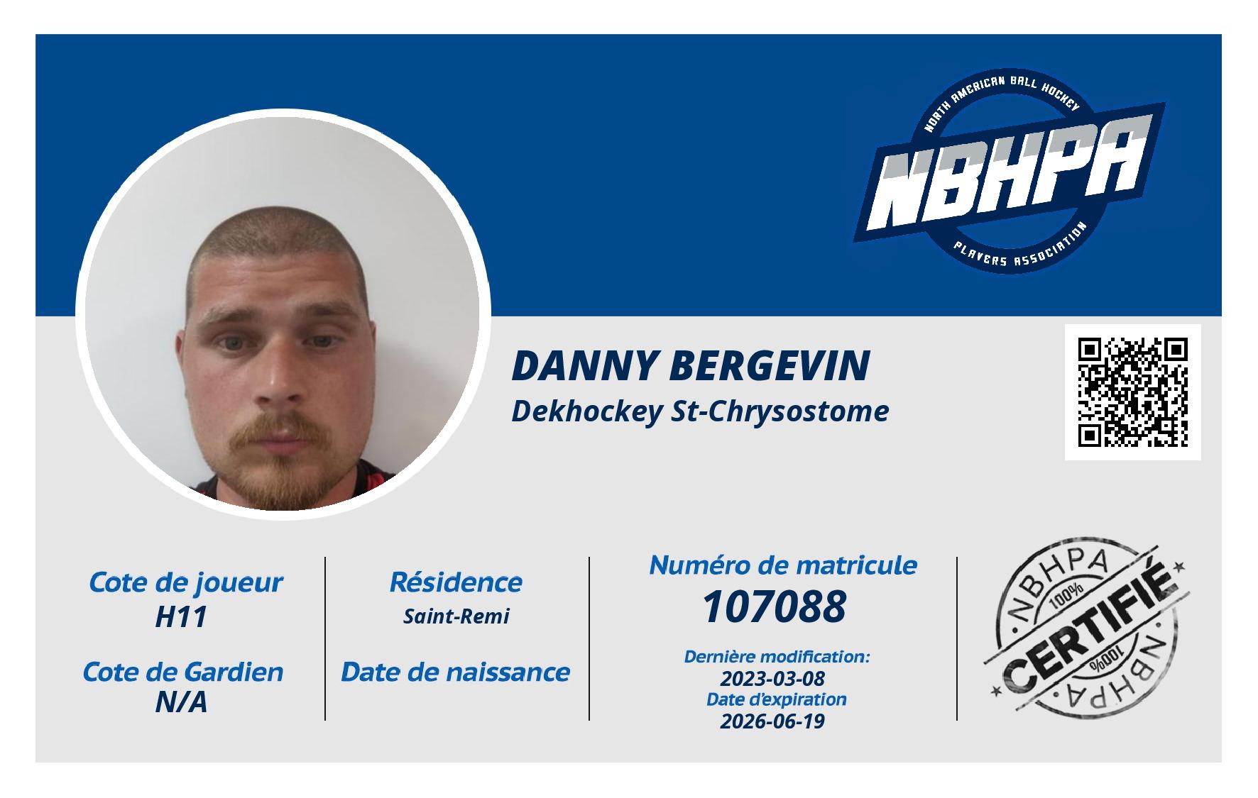 Danny Bergevin